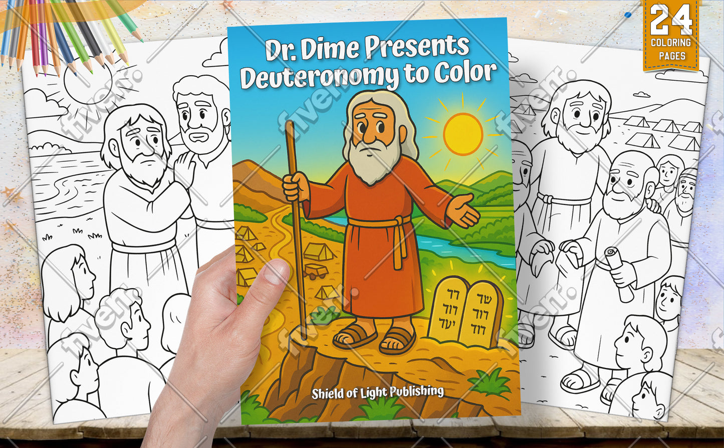Dr. Dime Presents Deuteronomy to Color