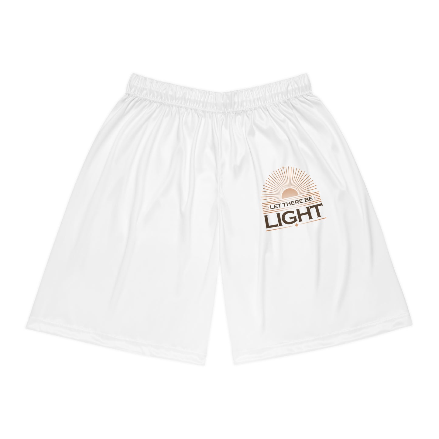 "Let There Be Light" Basketball Shorts - The Shield of Light