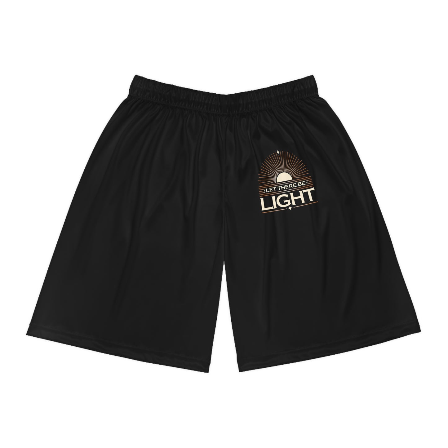 "Let There Be Light" Basketball Shorts - The Shield of Light