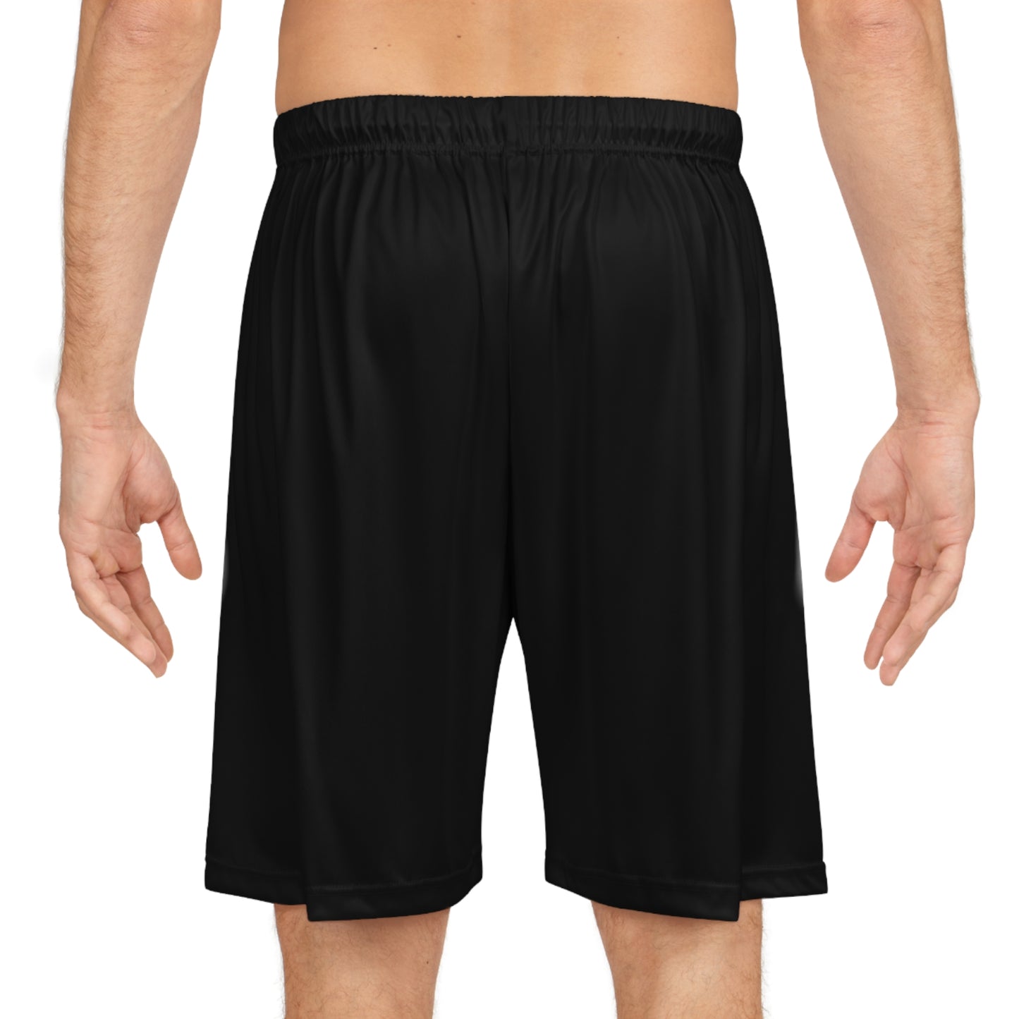 "The Lord Is My Strength and My Shield Psalm 28:7" Basketball Shorts - The Shield of Light