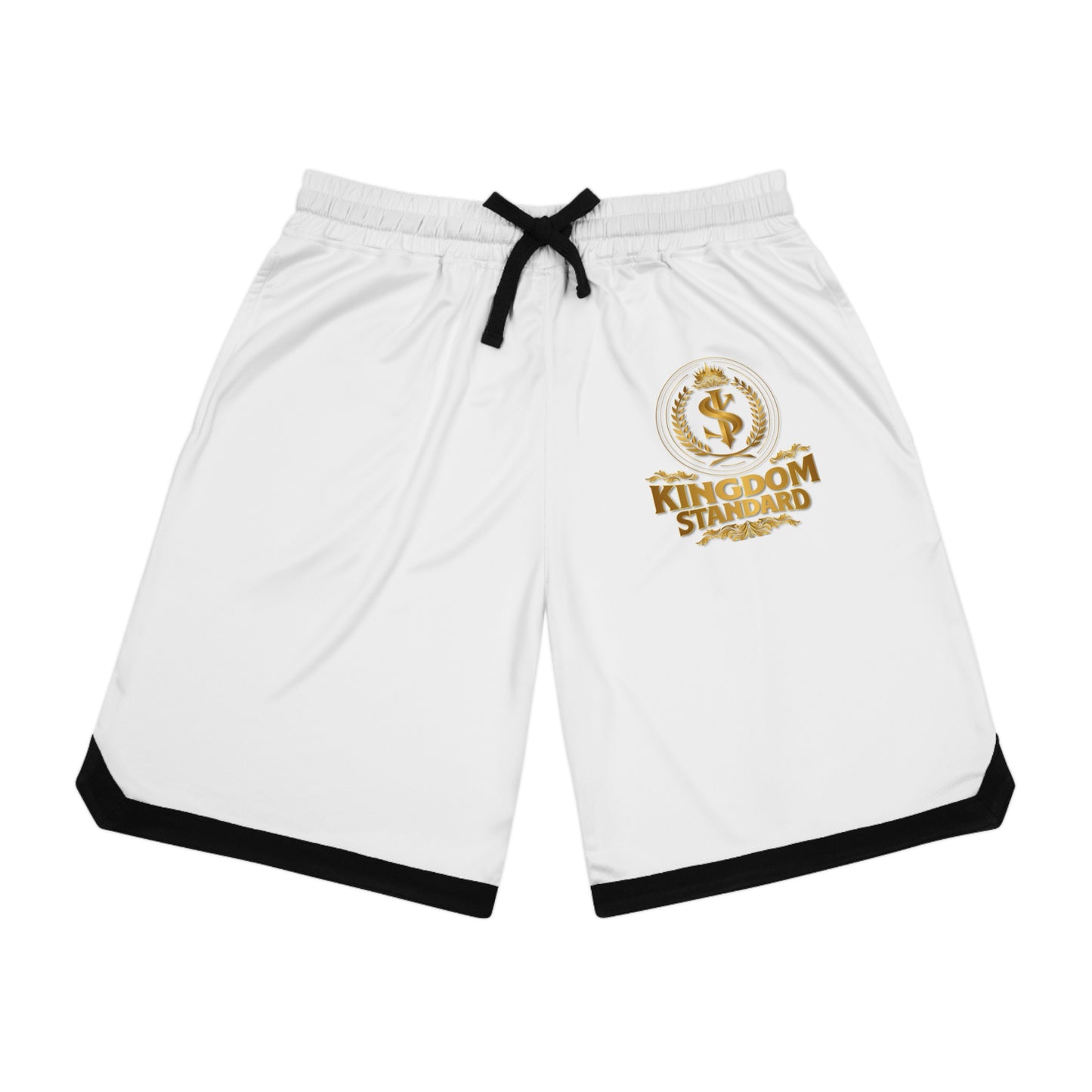"Kingdom Standard" Unisex Basketball Rib Shorts - The Shield of Light