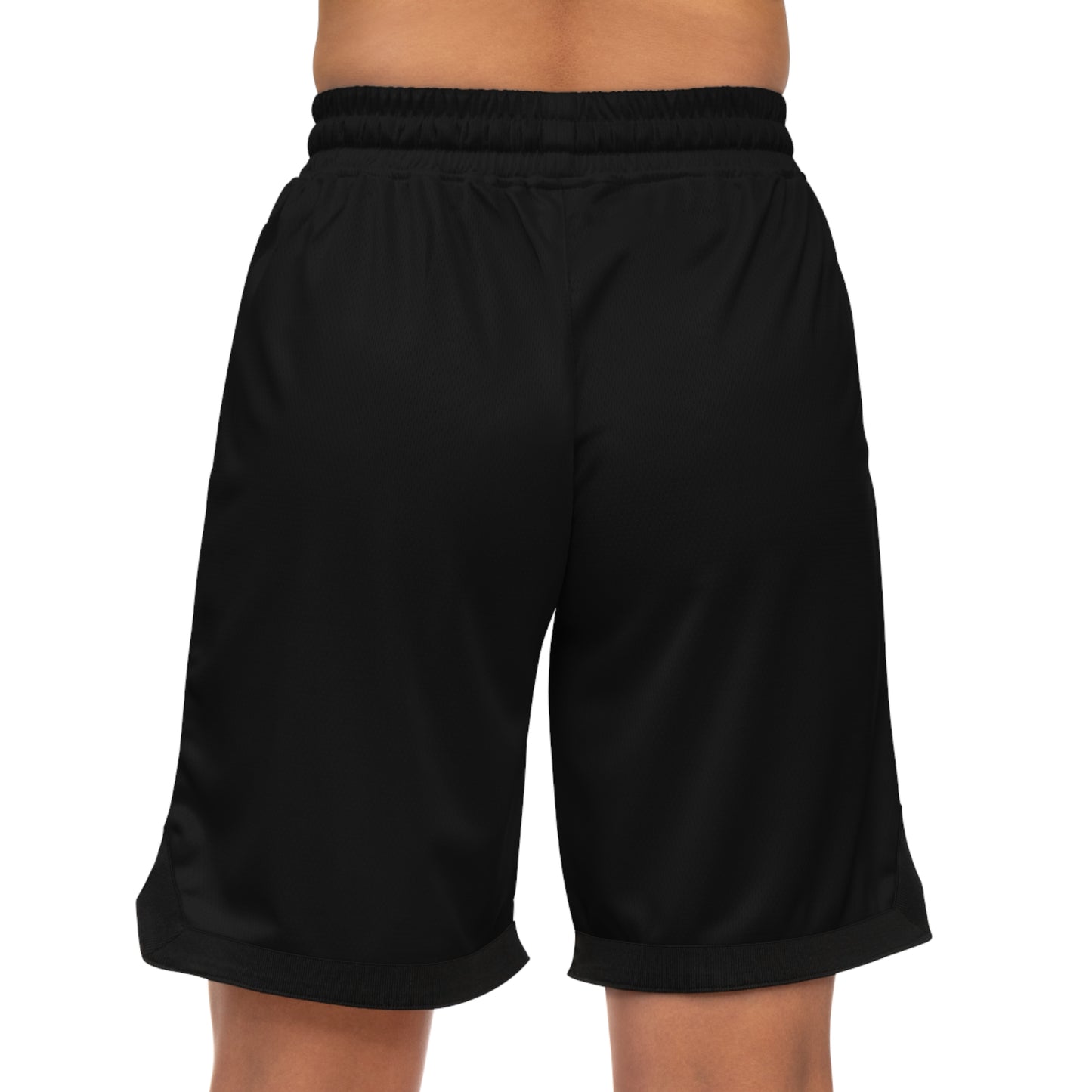 "Live By the Kingdom Not the World Colossians 3:2" Unisex Basketball Rib Shorts - The Shield of Light
