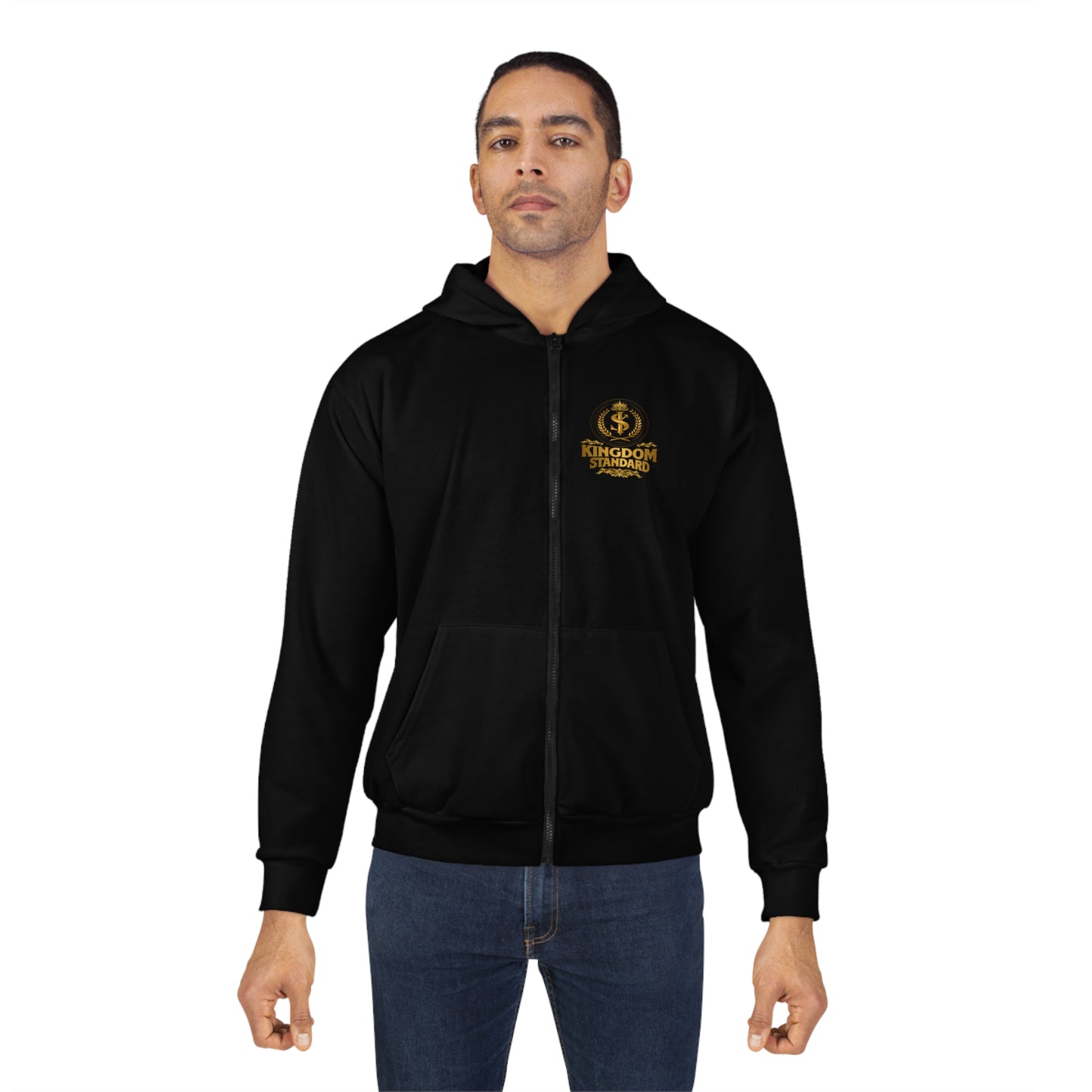 "Kingdom Standard" Unisex Zip Hoodie - The Shield of Light
