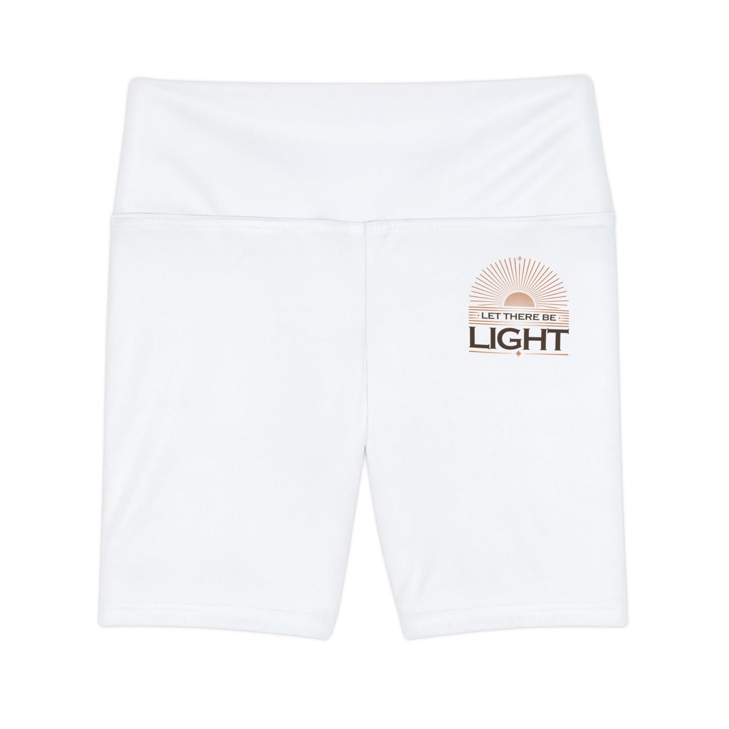 "Let There Be Light" Unisex Workout Shorts - The Shield of Light