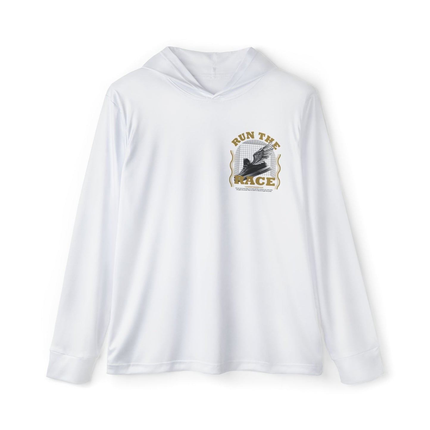 "Run The Race " Sports Warmup Hoodie - The Shield of Light