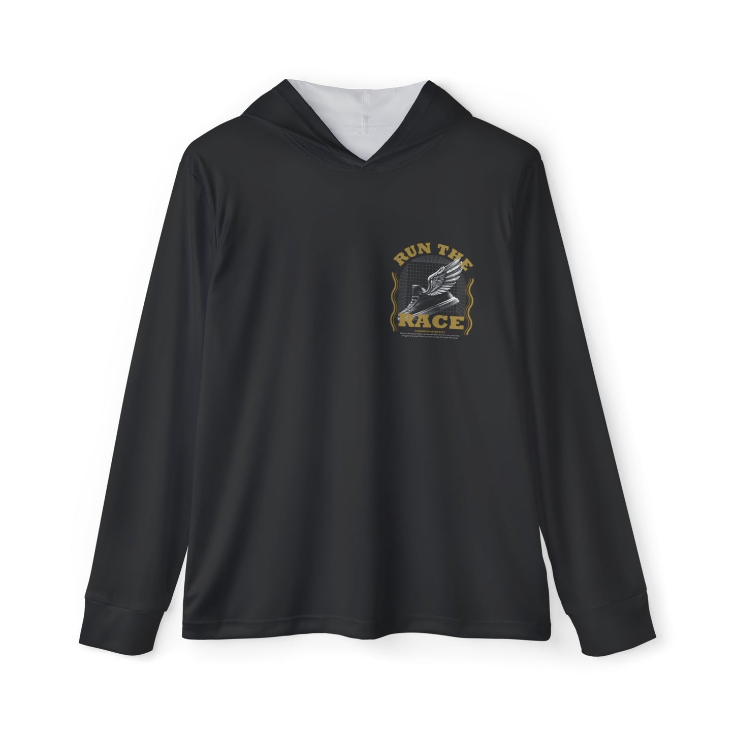 "Run The Race " Sports Warmup Hoodie - The Shield of Light