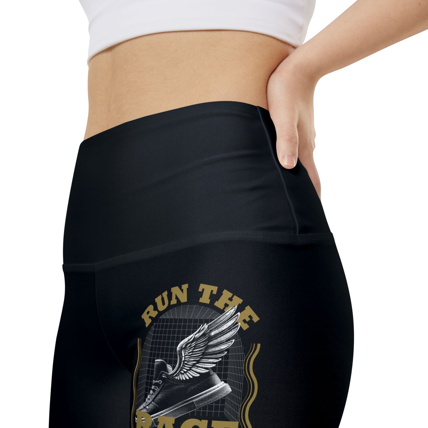 "Run The Race " Unisex Workout Shorts - The Shield of Light