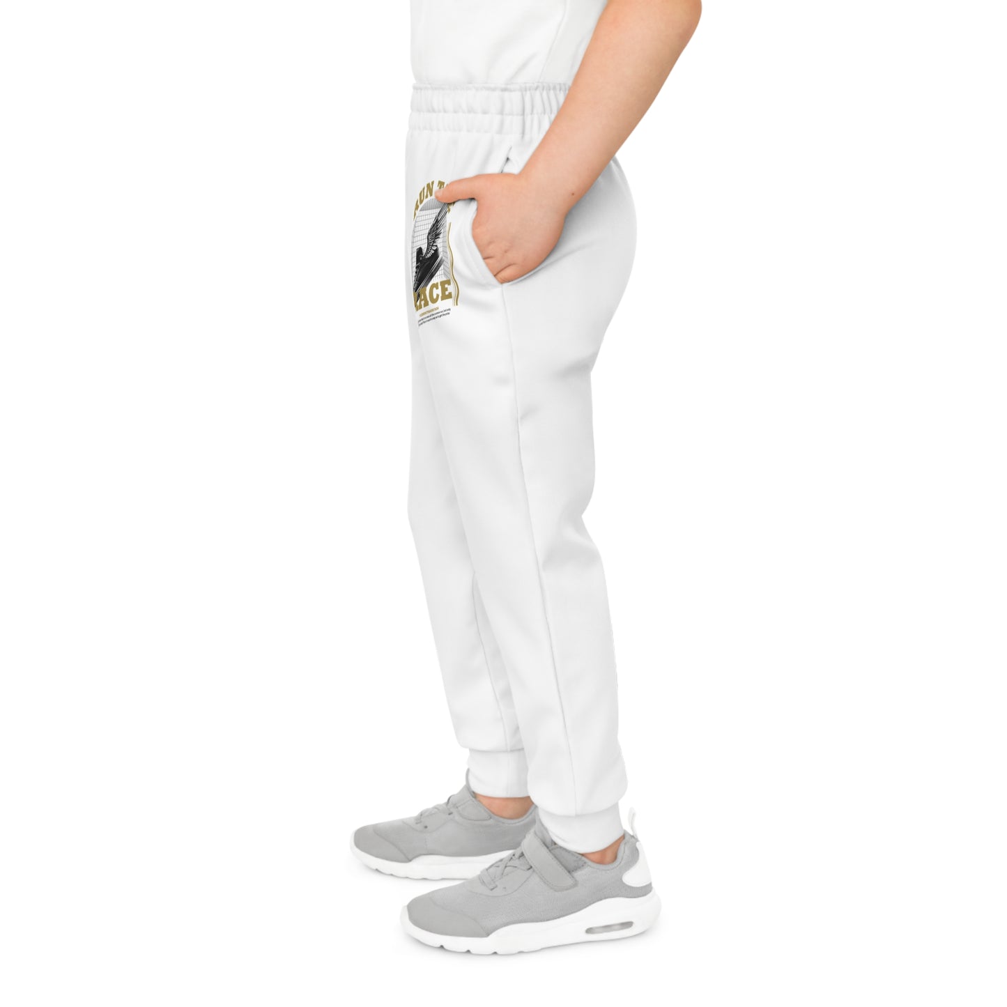 "Run The Race" Unisex Youth Joggers - The Shield of Light
