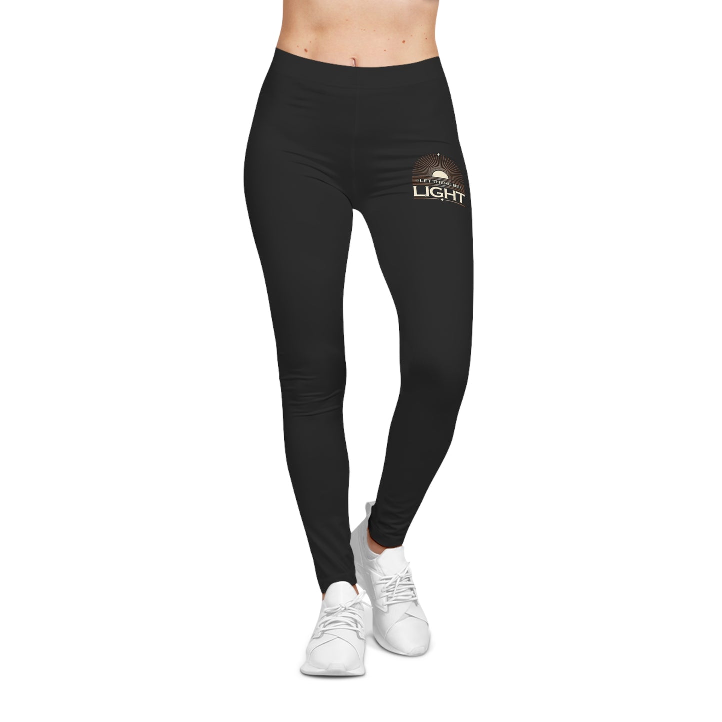 "Let There Be Light" Unisex Casual Leggings - The Shield of Light