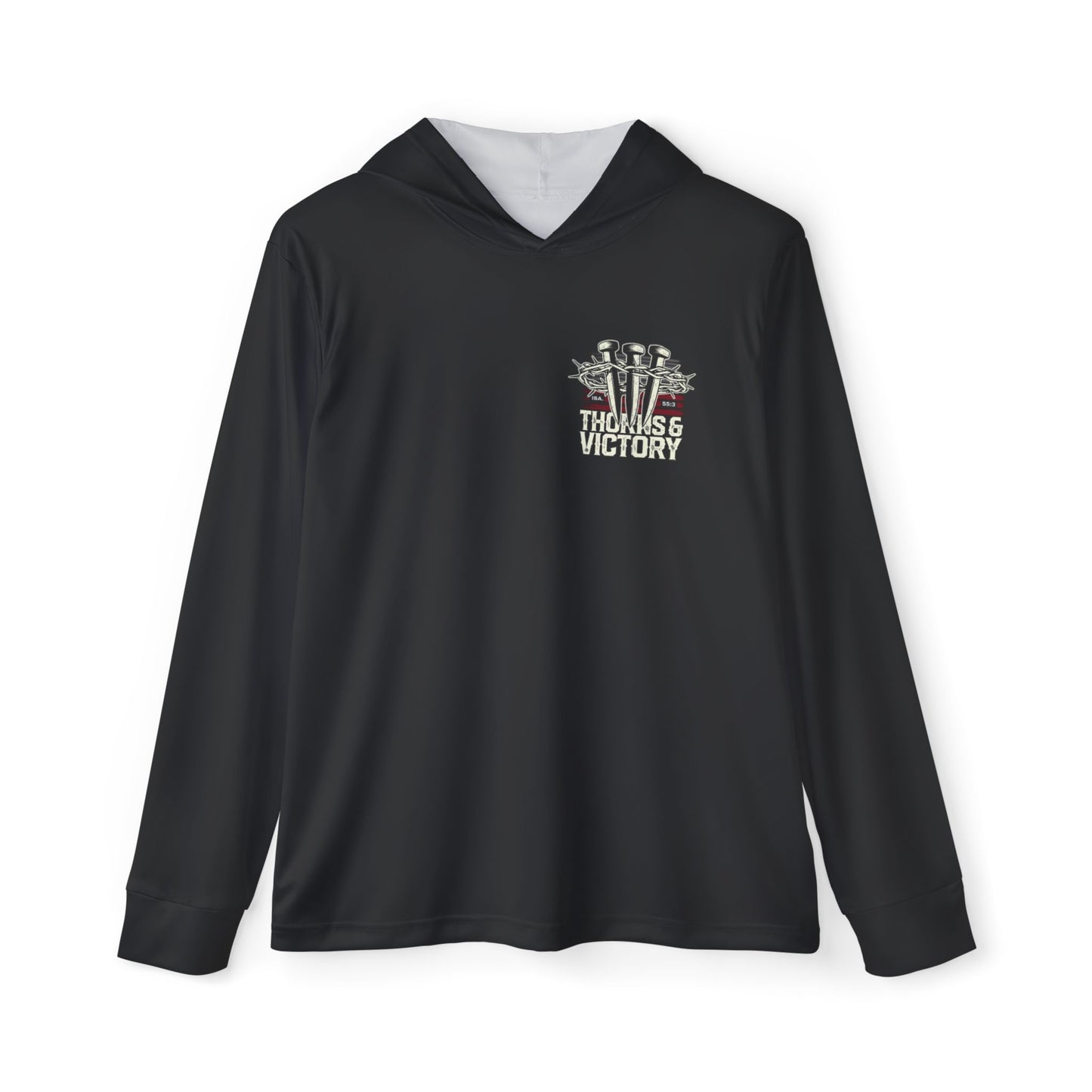 "Thorns & Victory" Sports Warmup Hoodie - The Shield of Light