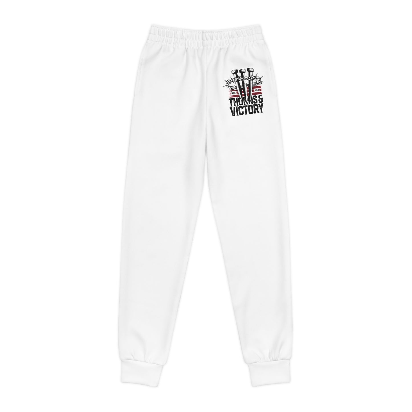 "Thorns & Victory" Unisex Youth Joggers - The Shield of Light