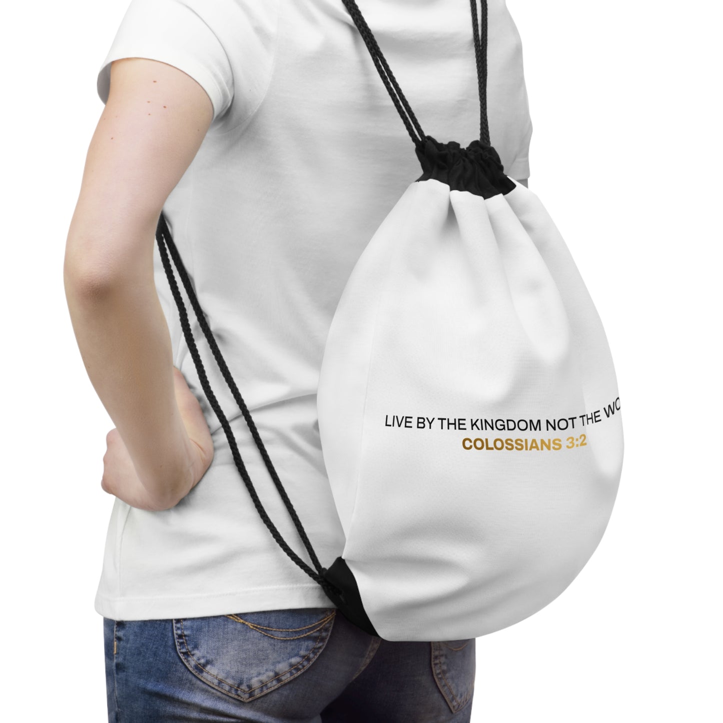 Inspirational Drawstring Bag - The Shield of Light