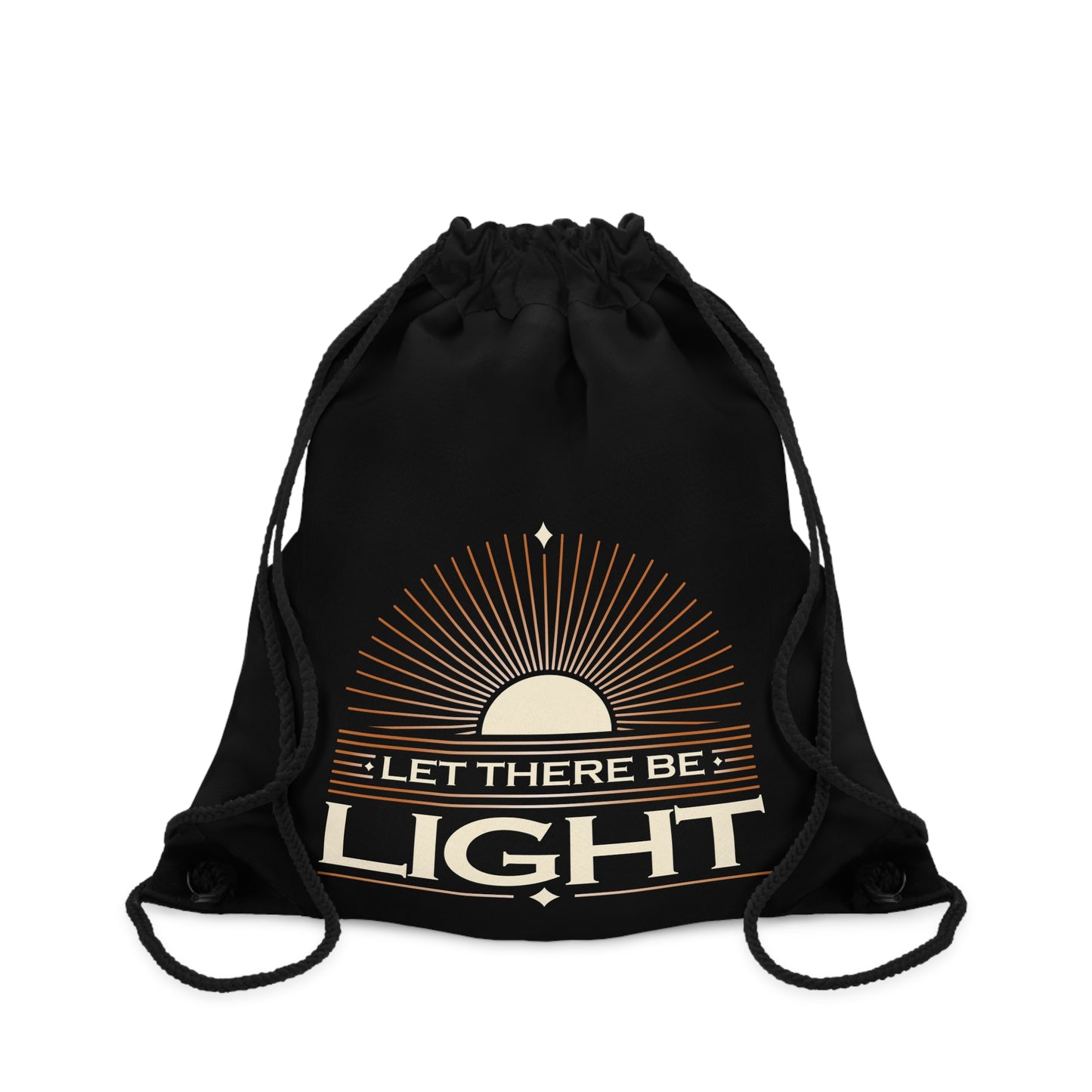 "Let There Be Light" Unisex Drawstring Bag - The Shield of Light