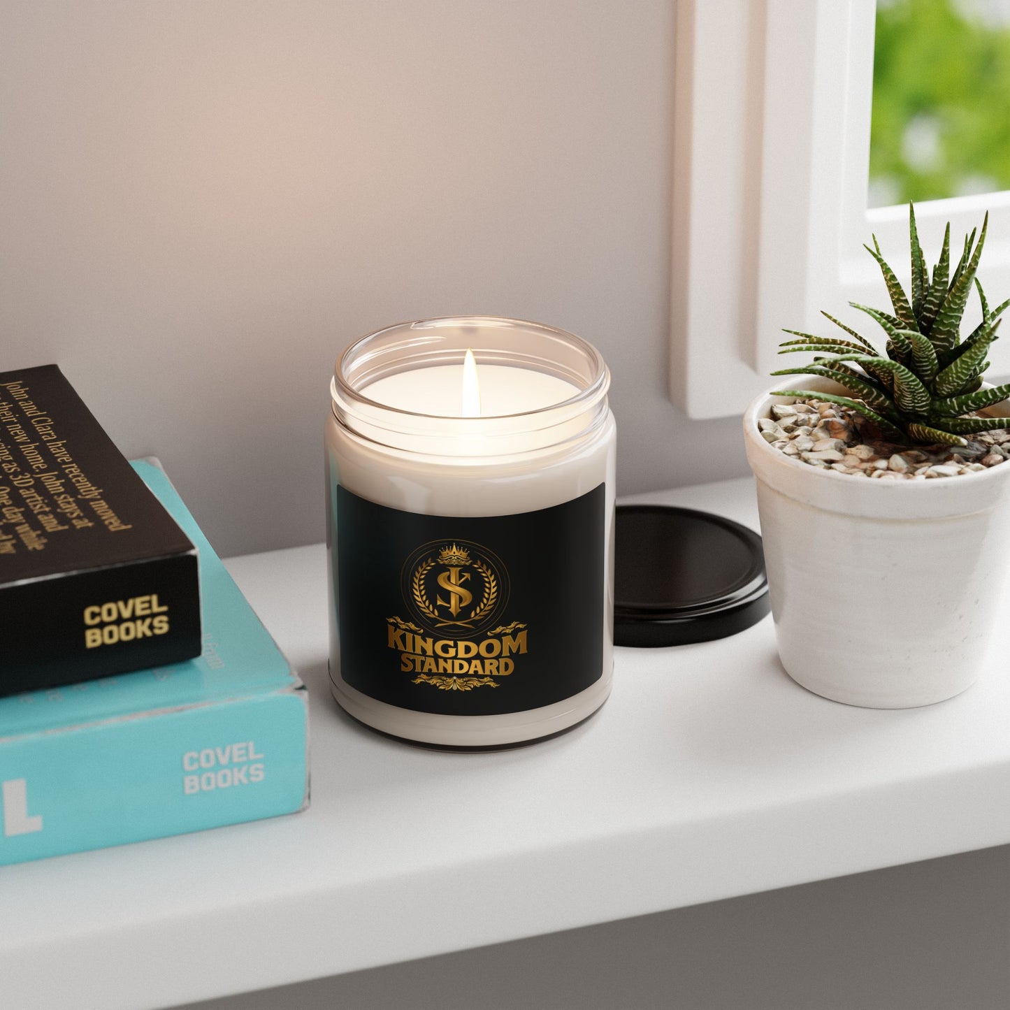 Luxury Scented Soy Candle - The Shield of Light