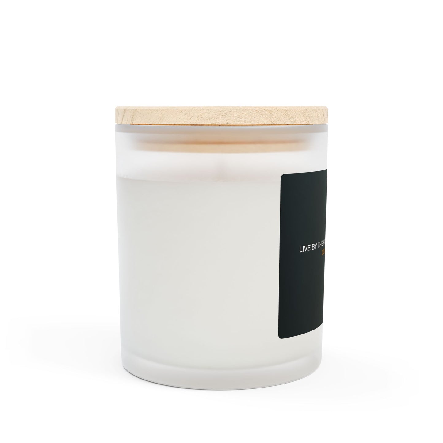 Inspirational Frosted Glass Candle - 11oz - The Shield of Light