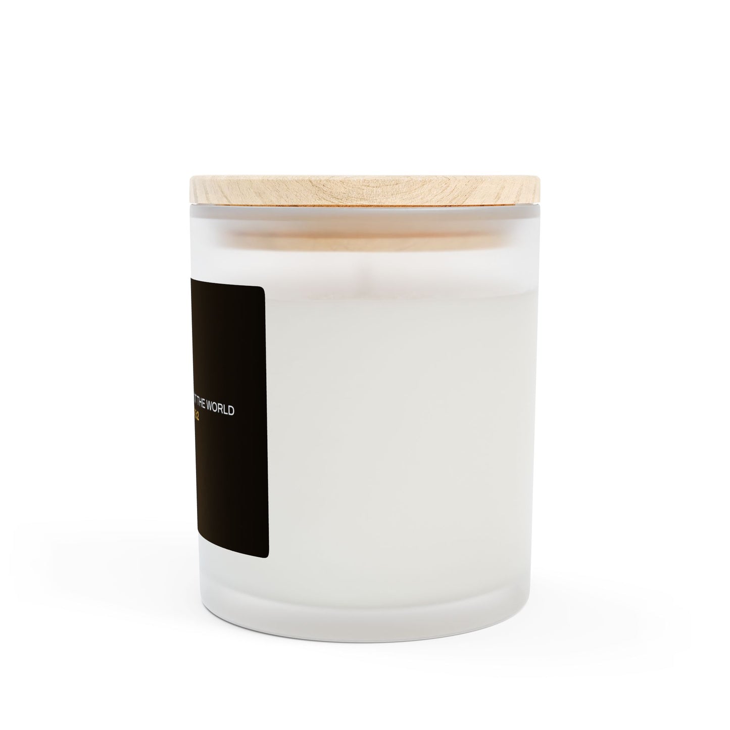 Inspirational Frosted Glass Candle - 11oz - The Shield of Light