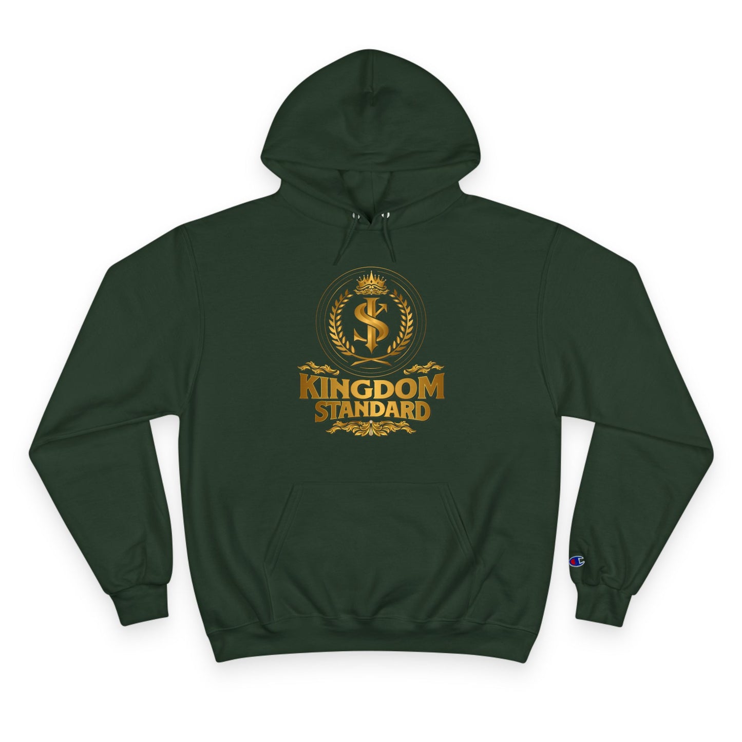 "Kingdom Standard" Inspirational Champion Hoodie - The Shield of Light