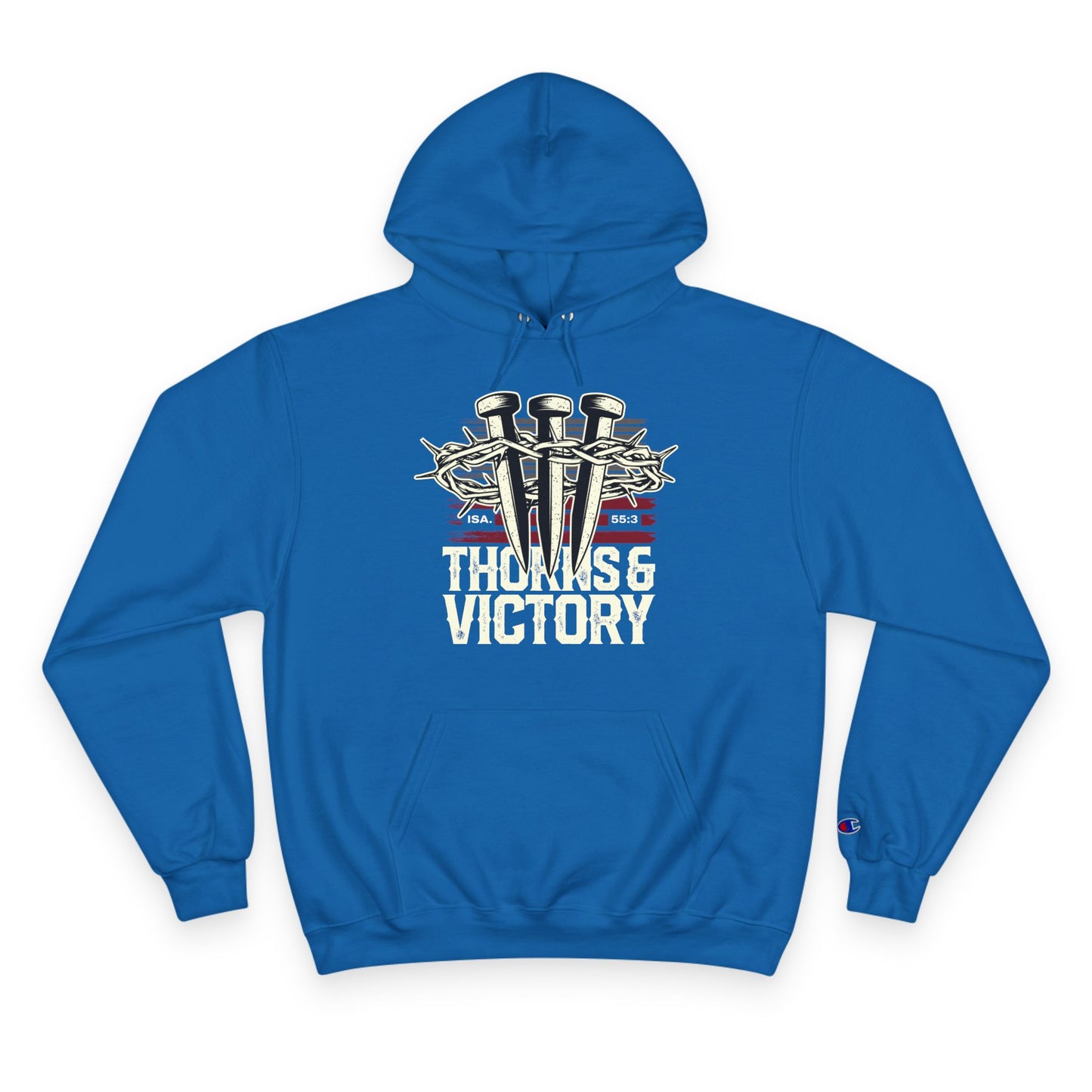 "Thorns & Victory" Inspirational Champion Hoodie - The Shield of Light