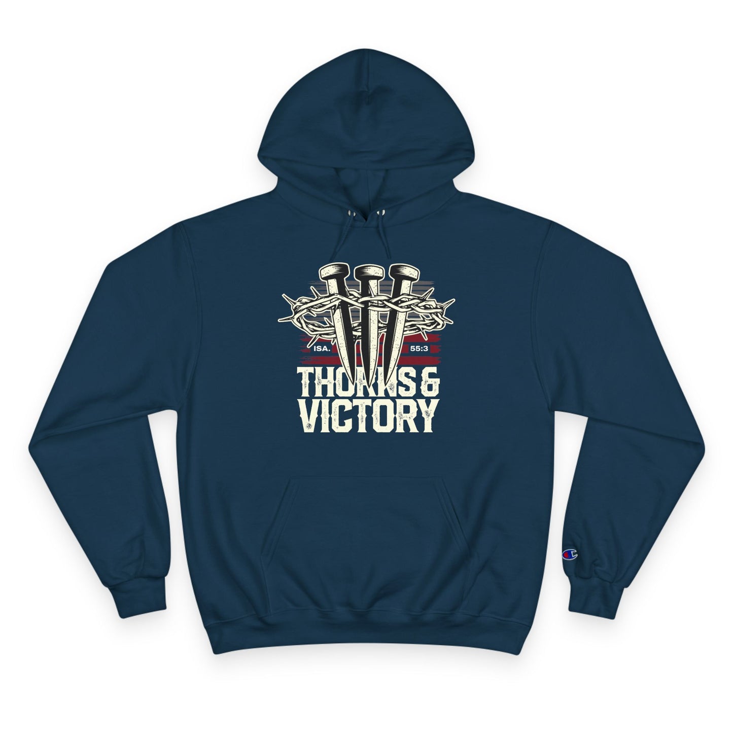 "Thorns & Victory" Inspirational Champion Hoodie - The Shield of Light