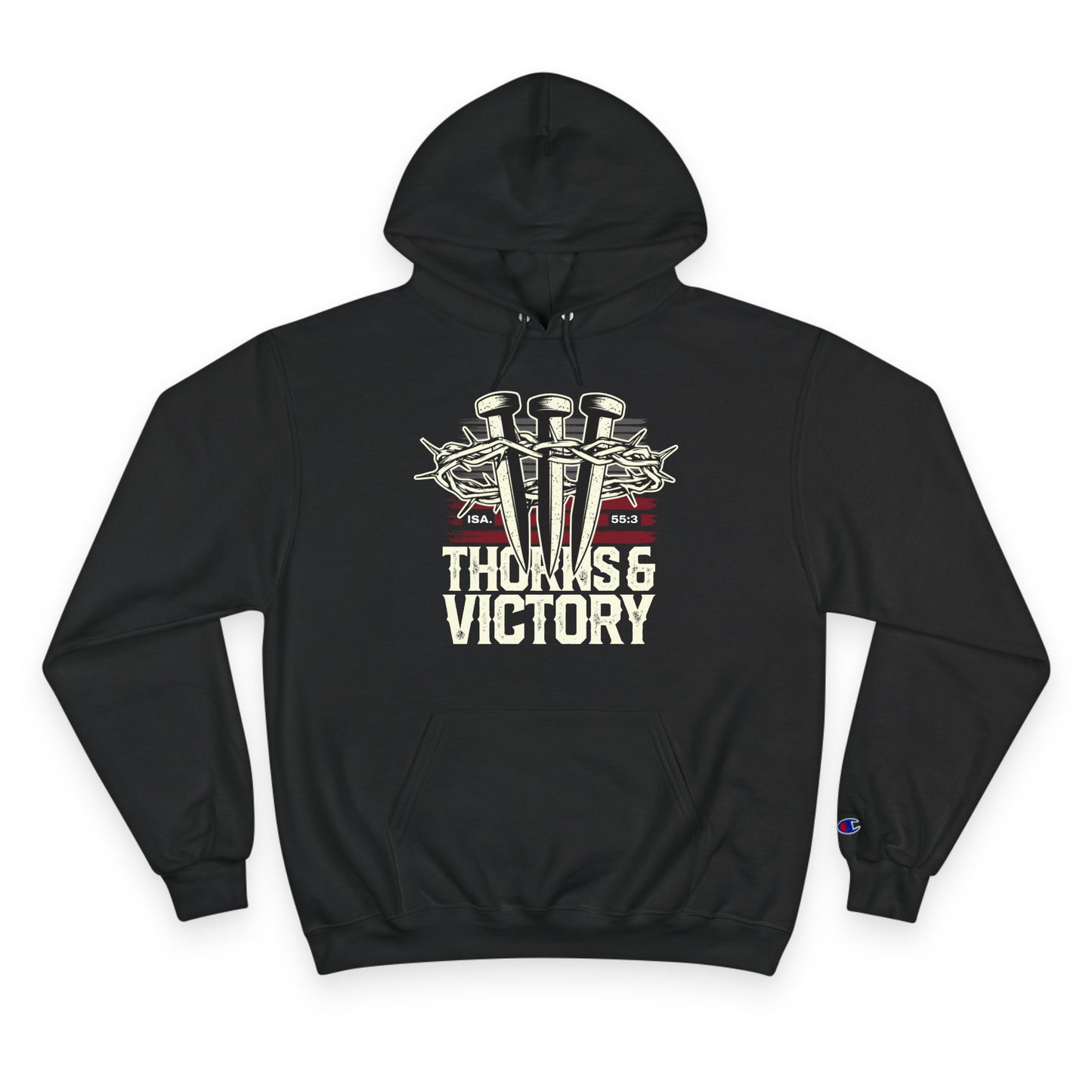 "Thorns & Victory" Inspirational Champion Hoodie - The Shield of Light