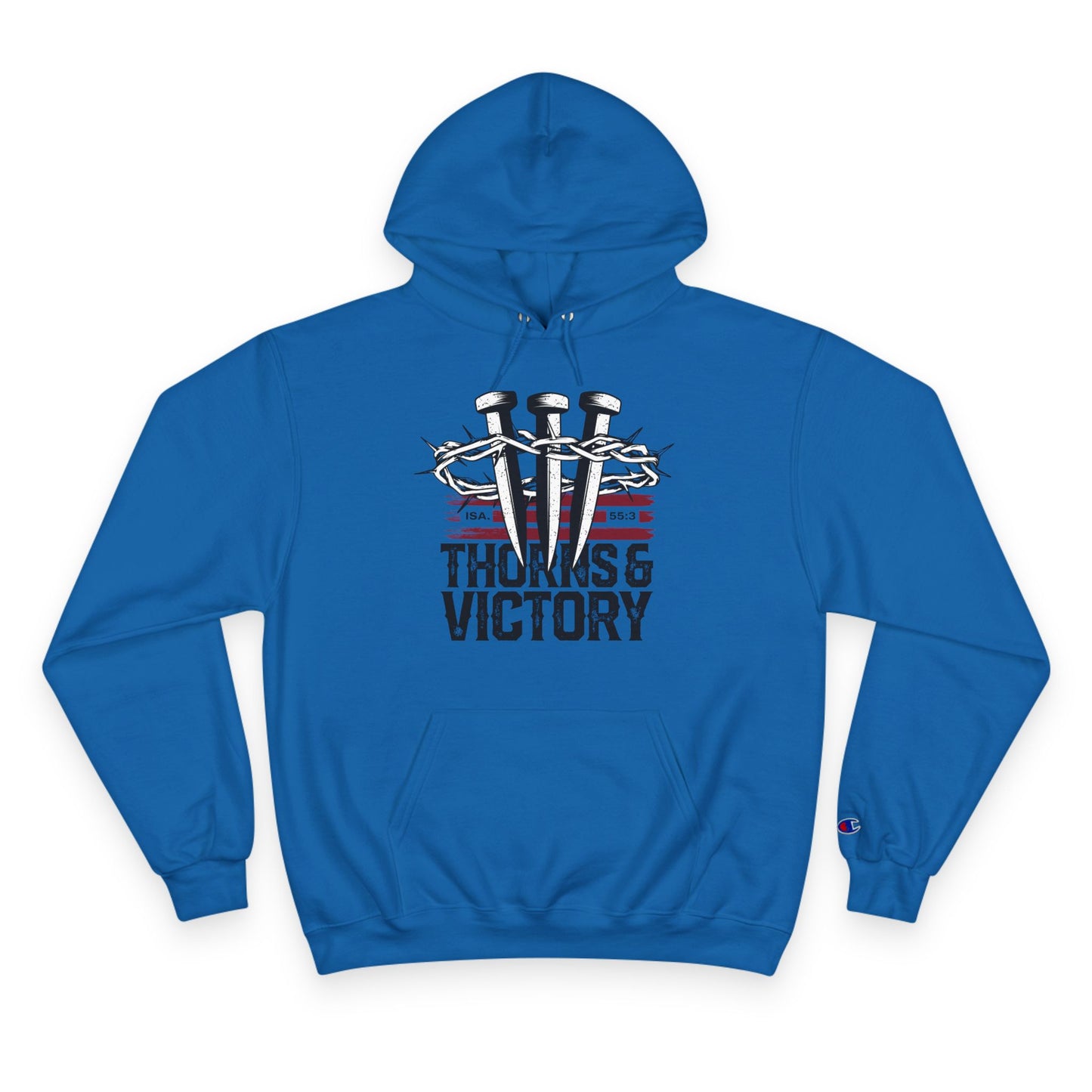 "Thorns & Victory" Inspirational Champion Hoodie - The Shield of Light