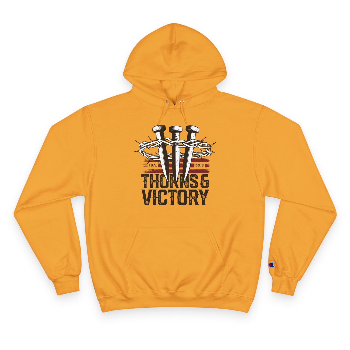 "Thorns & Victory" Inspirational Champion Hoodie - The Shield of Light