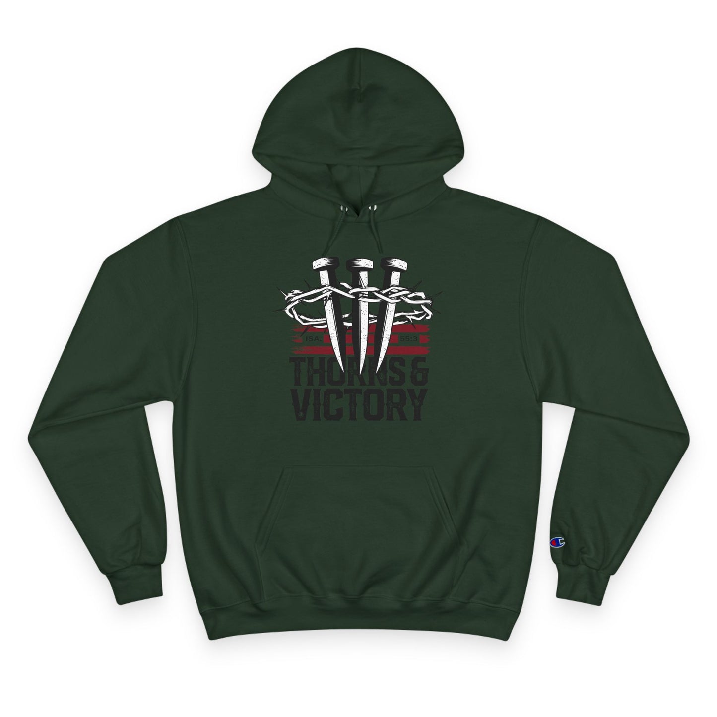 "Thorns & Victory" Inspirational Champion Hoodie - The Shield of Light