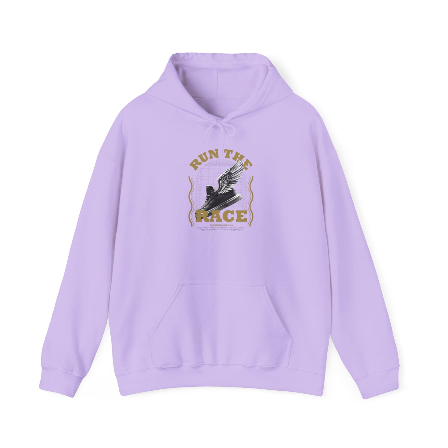 "Run The Race" Unisex Heavy Blend™ Hoodies - The Shield of Light