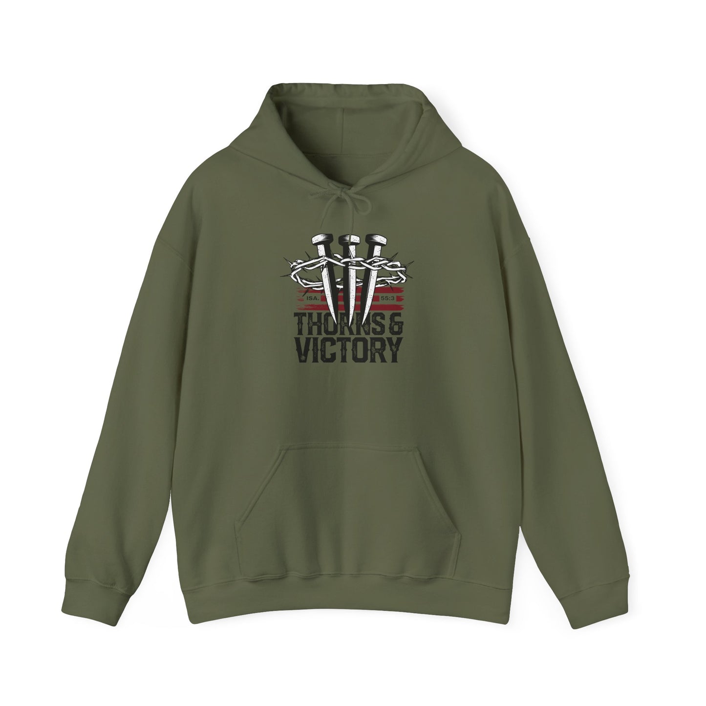 "Thorns & Victory" Unisex Heavy Blend™ Hoodies - The Shield of Light