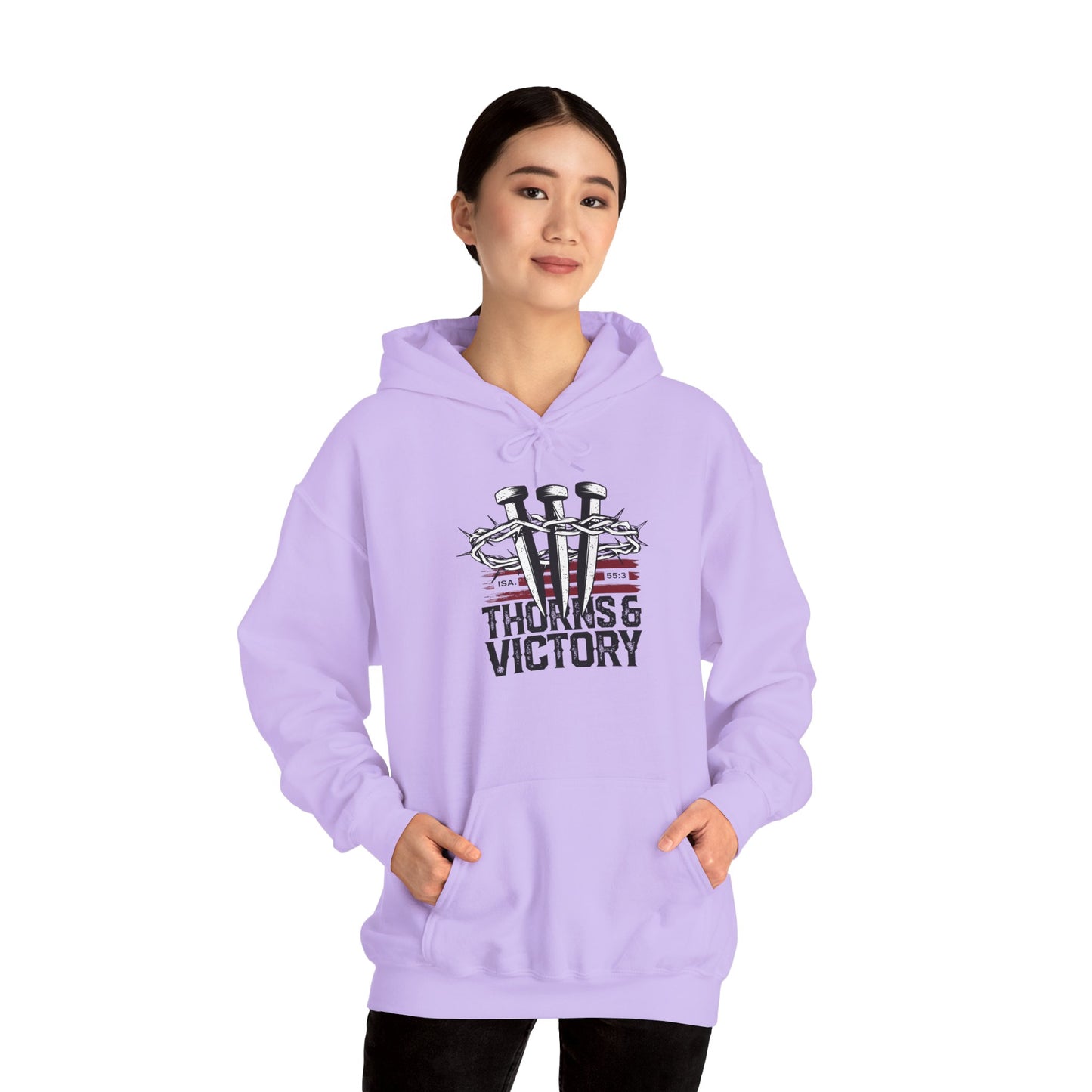 "Thorns & Victory" Unisex Heavy Blend™ Hoodies - The Shield of Light