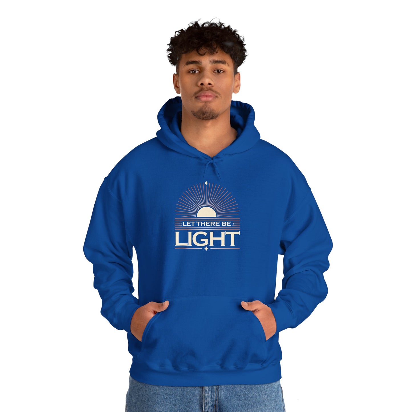 "Let There Be Light" Unisex Heavy Blend™ Hoodies - The Shield of Light