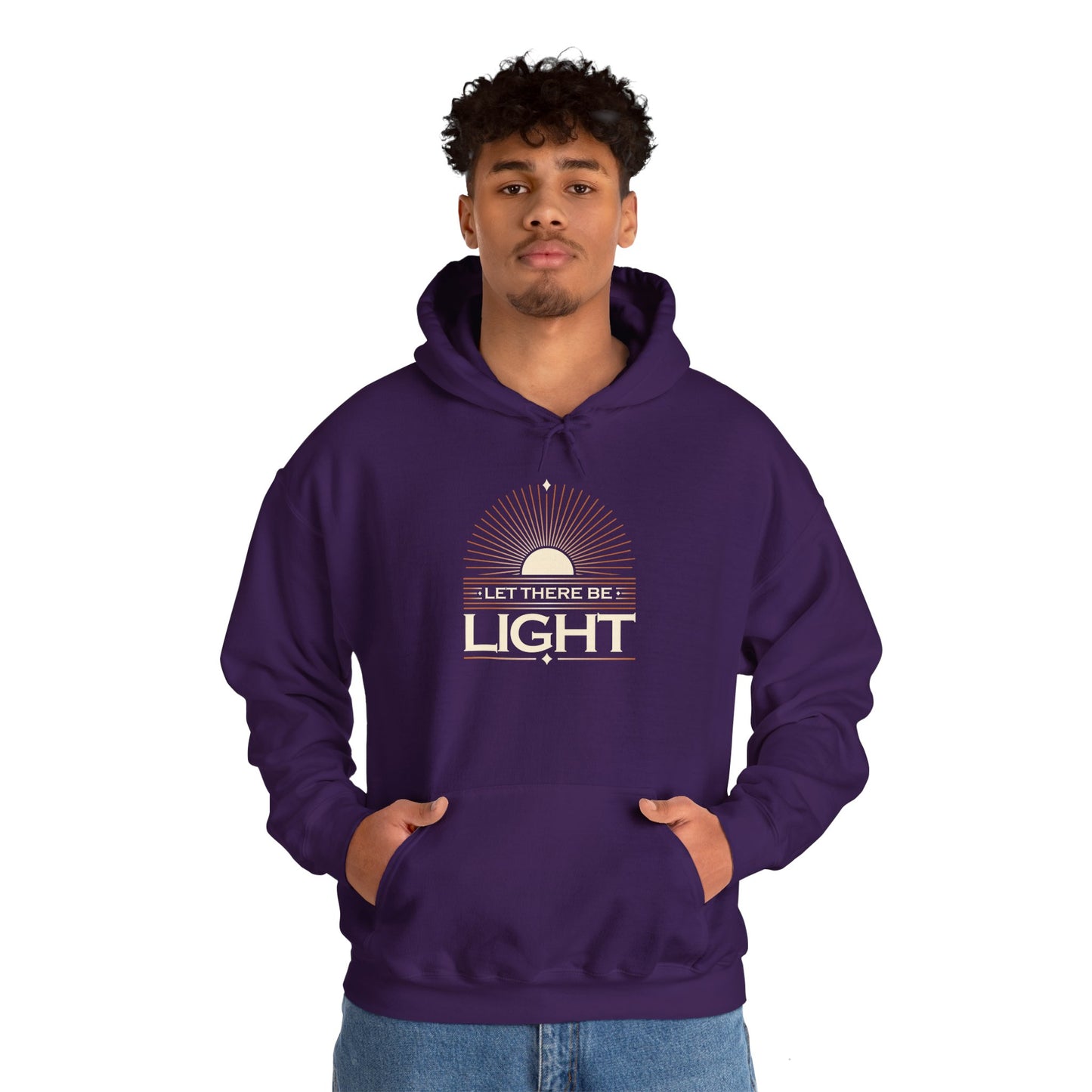 "Let There Be Light" Unisex Heavy Blend™ Hoodies - The Shield of Light
