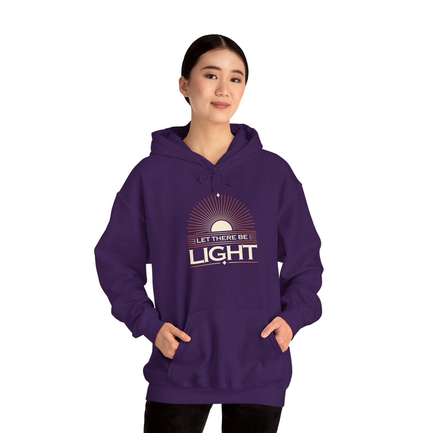 "Let There Be Light" Unisex Heavy Blend™ Hoodies - The Shield of Light