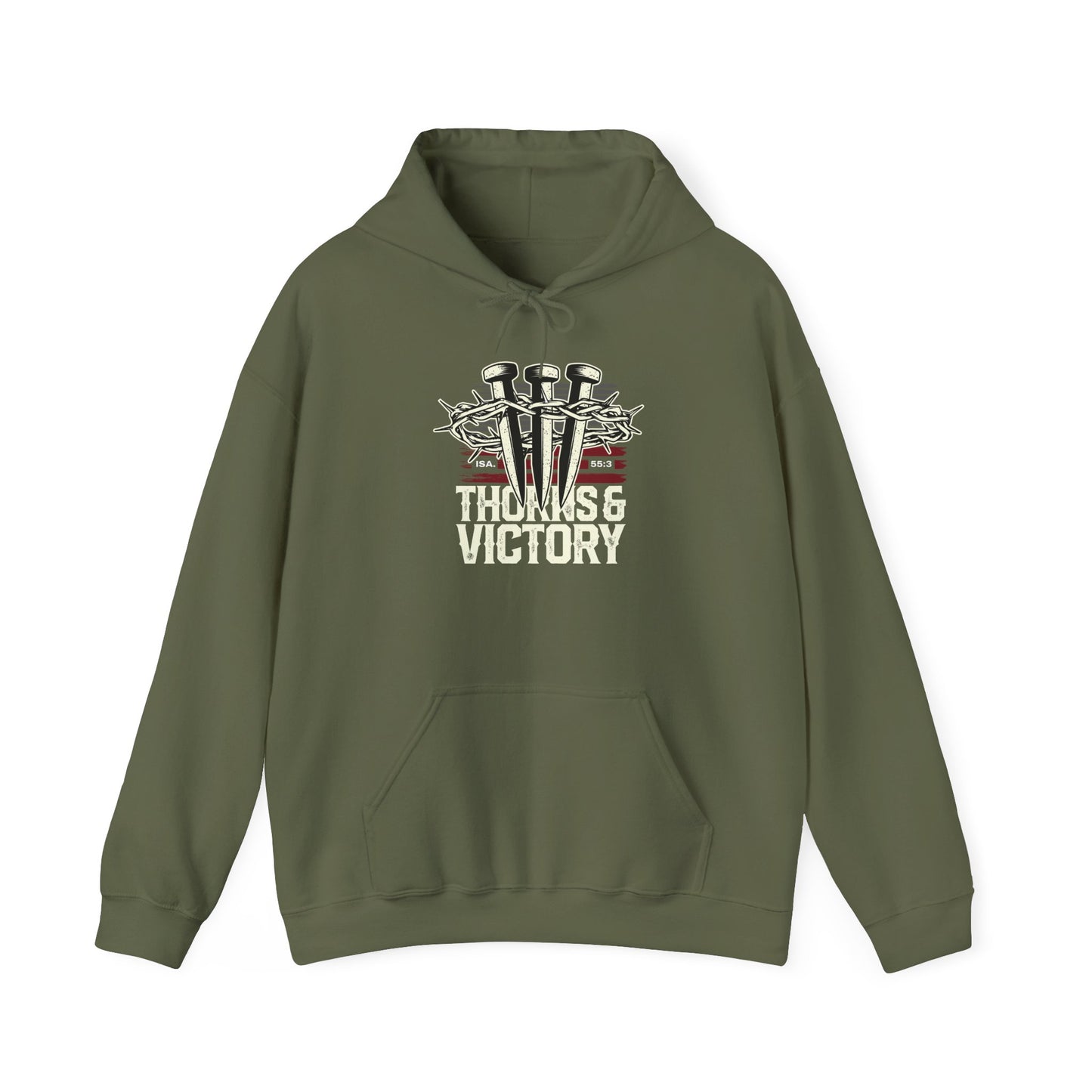 "Thorns & Victory" Unisex Heavy Blend™ Hoodies - The Shield of Light