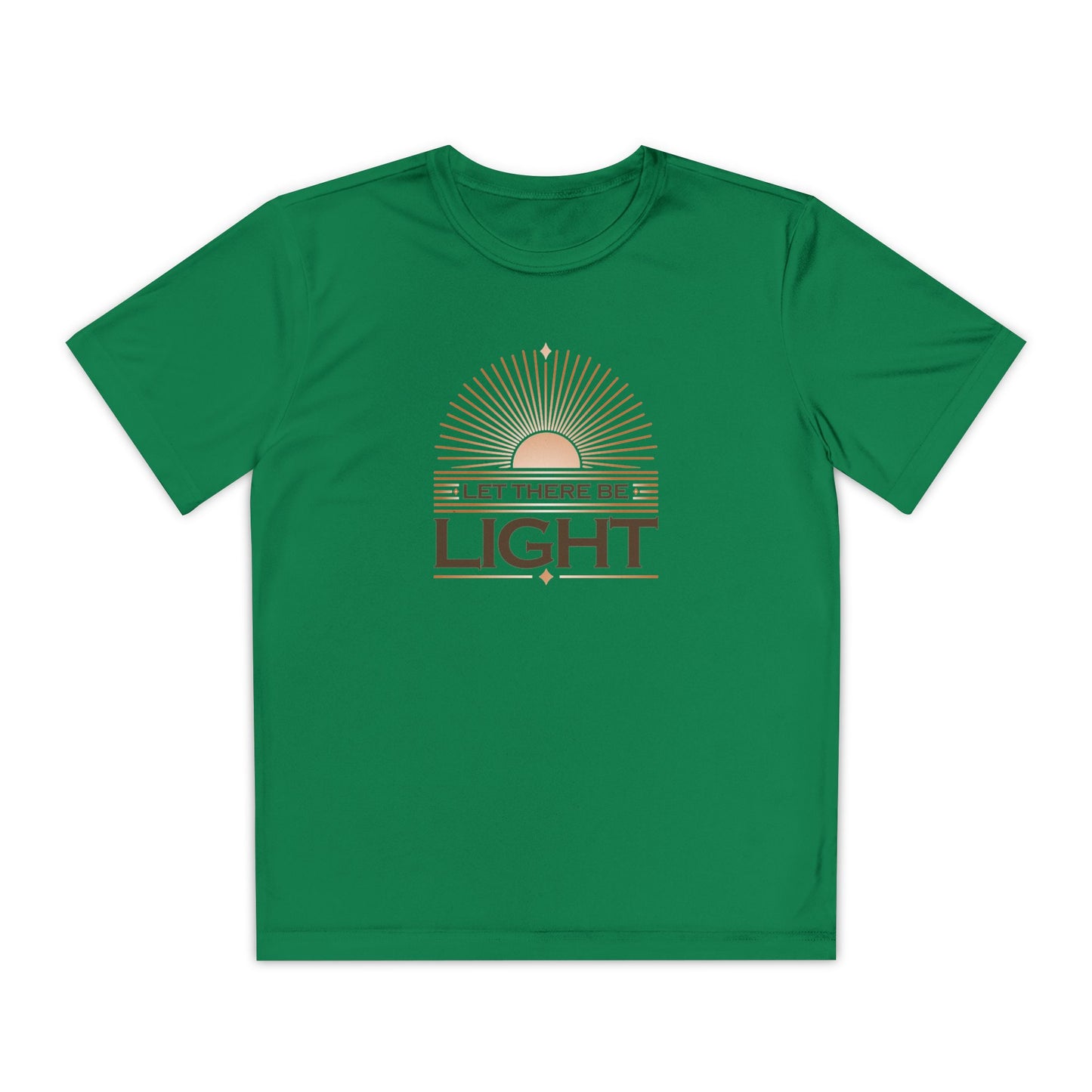 "Let There Be Light" Unisex Youth Competitor Tee - The Shield of Light