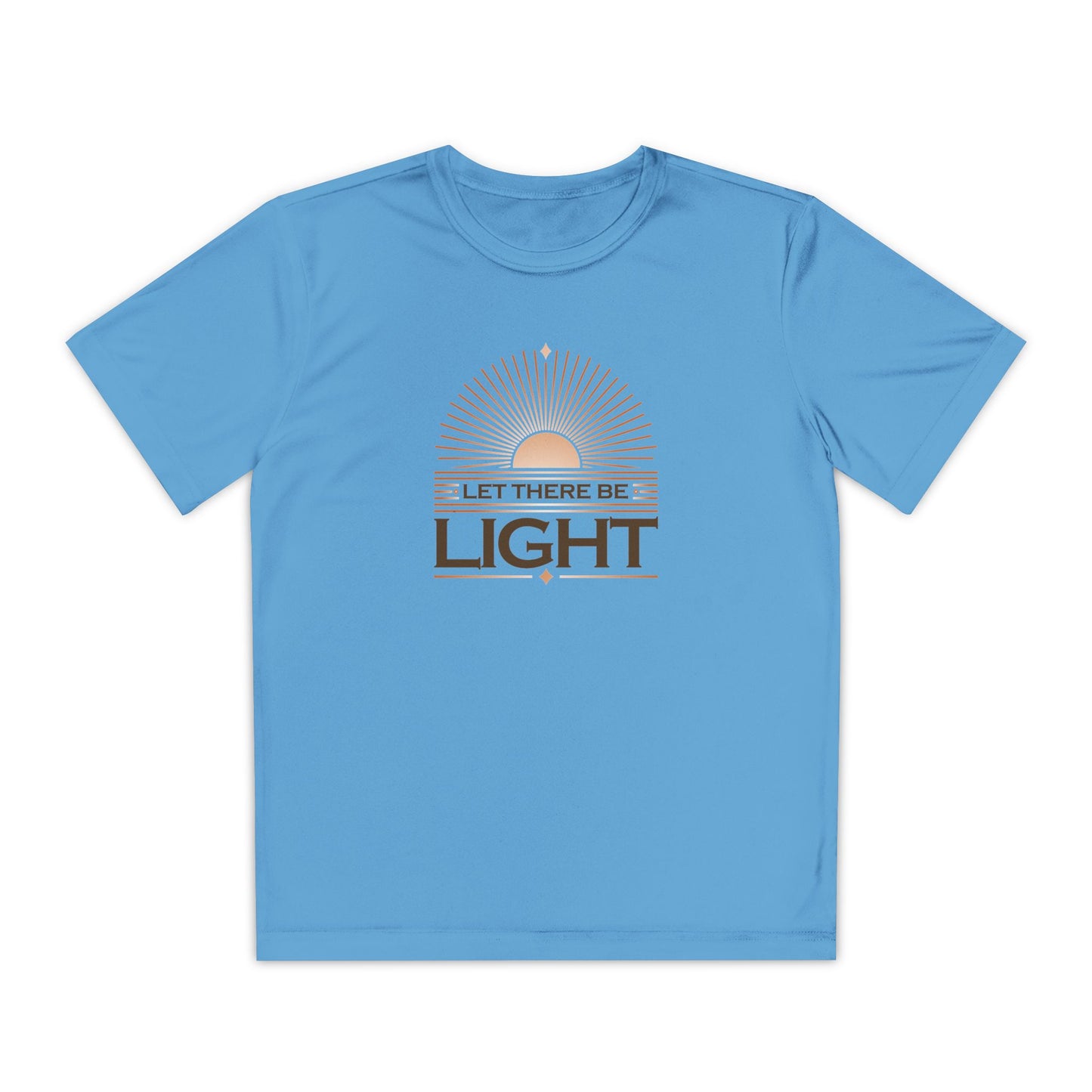 "Let There Be Light" Unisex Youth Competitor Tee - The Shield of Light