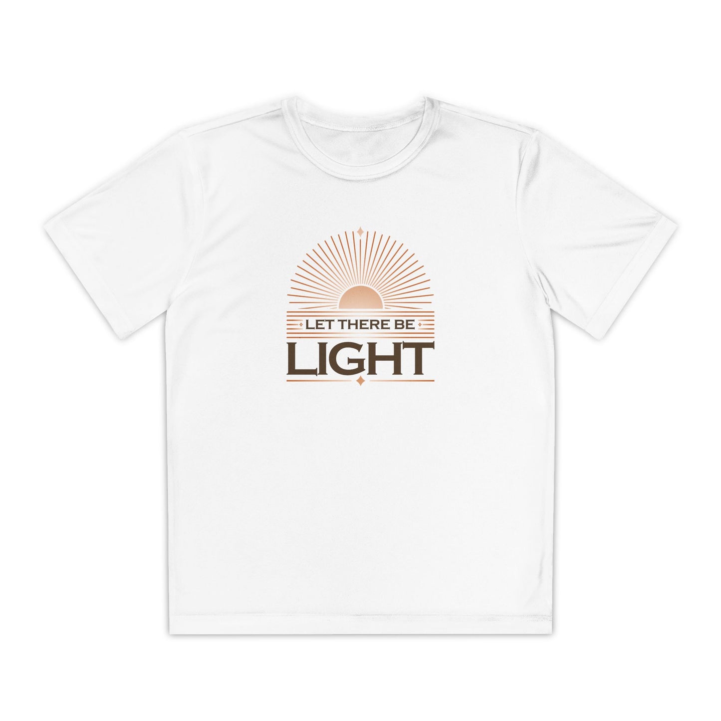 "Let There Be Light" Unisex Youth Competitor Tee - The Shield of Light