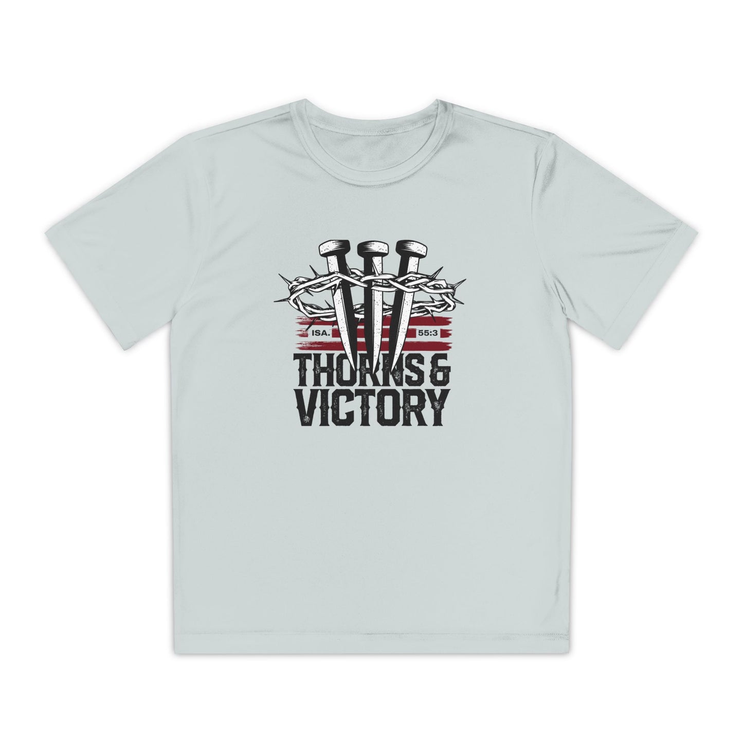 "Thorns & Victory" Unisex Youth Competitor Tee - The Shield of Light