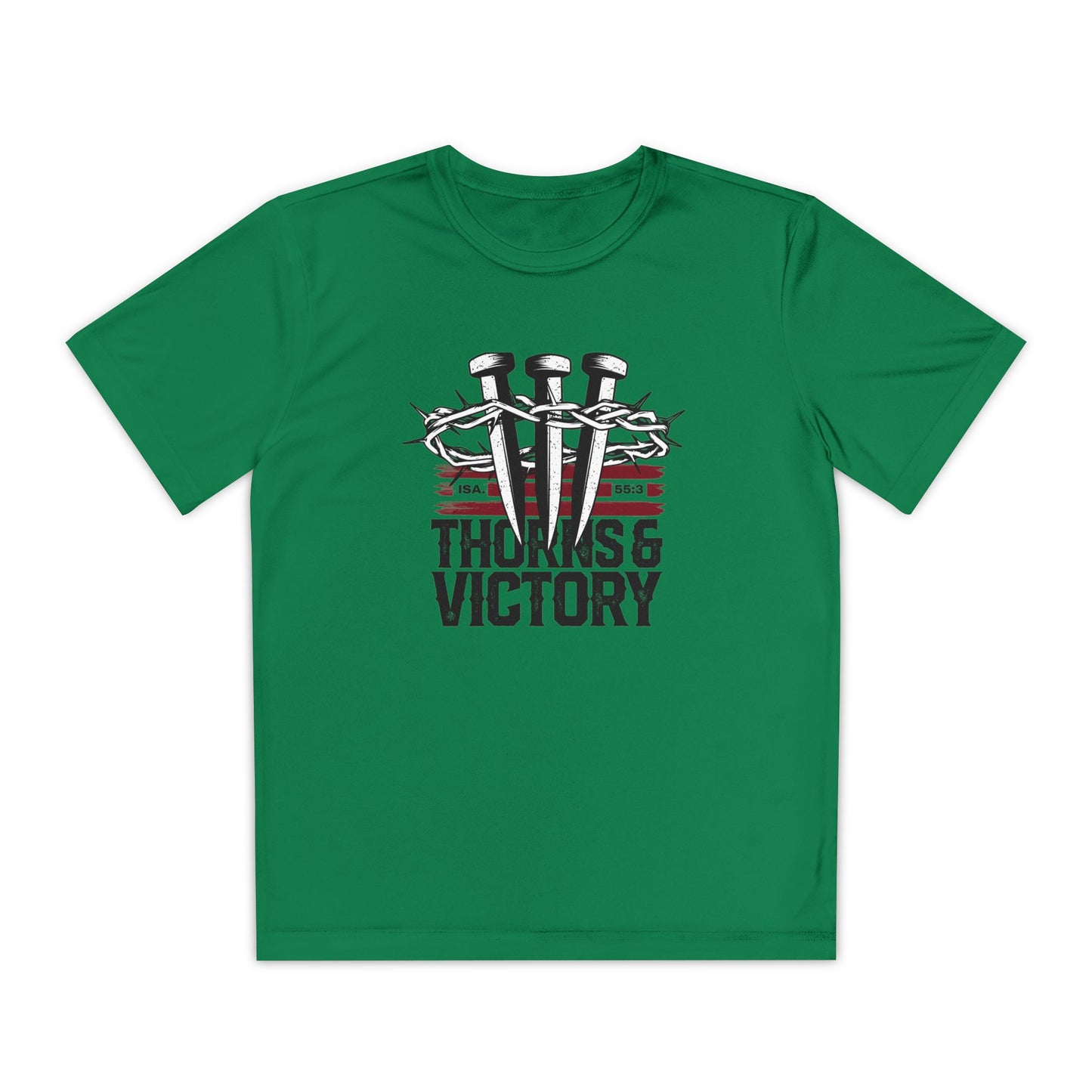 "Thorns & Victory" Unisex Youth Competitor Tee - The Shield of Light
