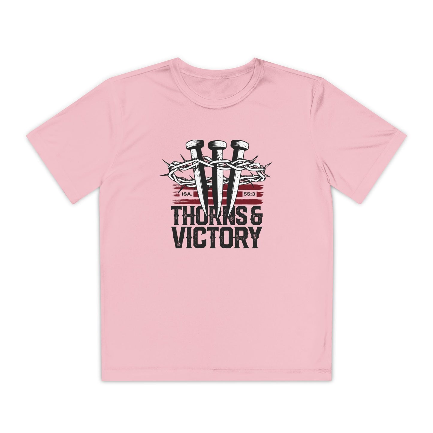 "Thorns & Victory" Unisex Youth Competitor Tee - The Shield of Light