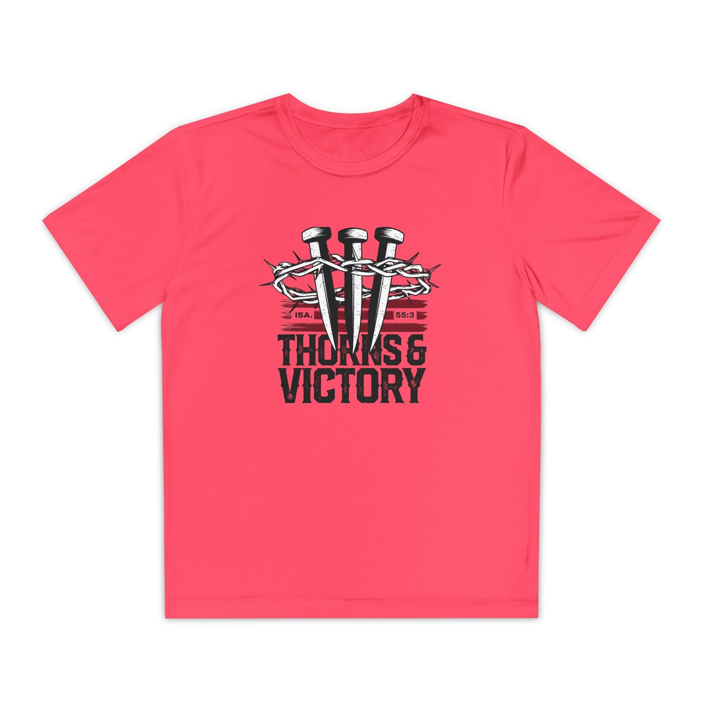 "Thorns & Victory" Unisex Youth Competitor Tee - The Shield of Light