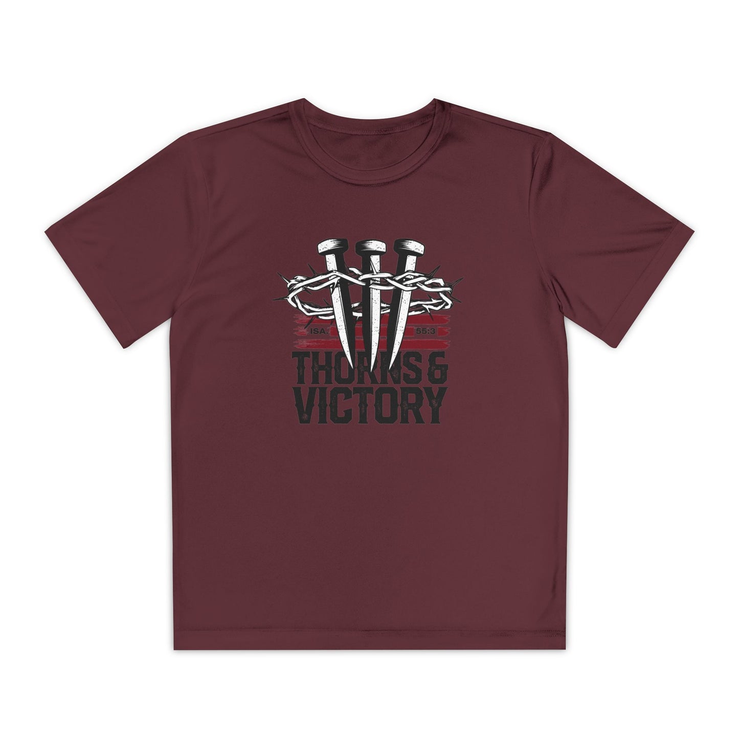 "Thorns & Victory" Unisex Youth Competitor Tee - The Shield of Light