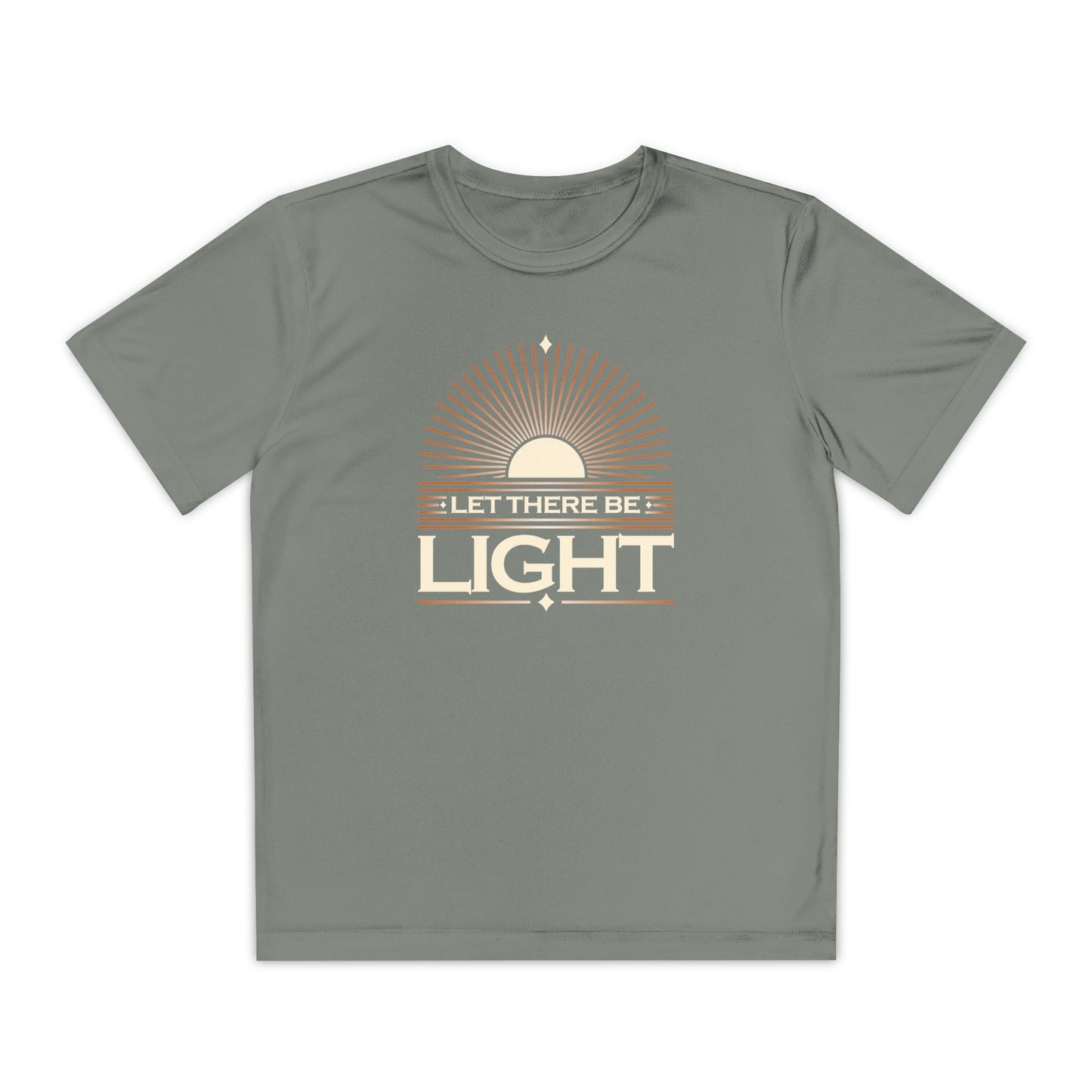 "Let There Be Light" Unisex Youth Competitor Tee - The Shield of Light