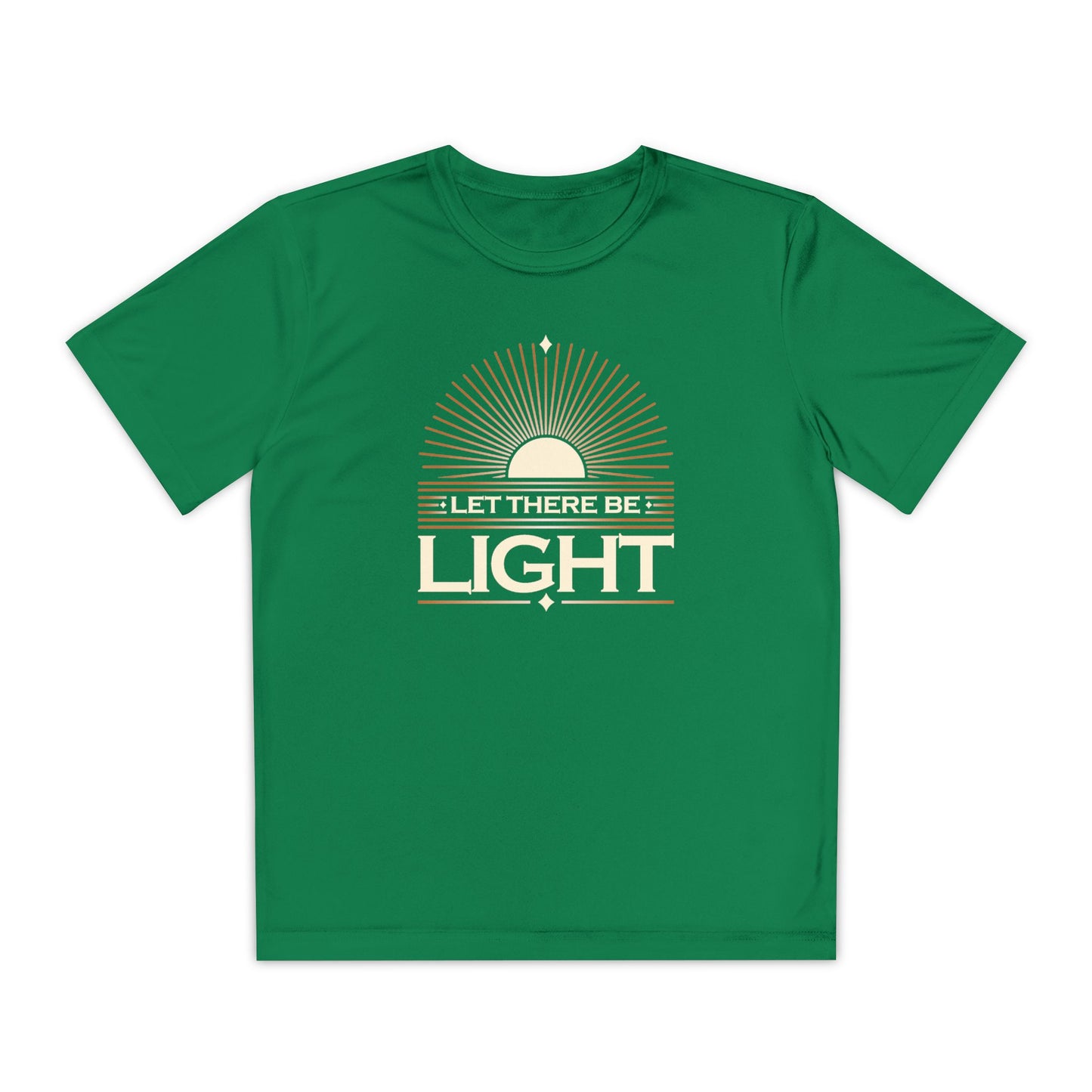 "Let There Be Light" Unisex Youth Competitor Tee - The Shield of Light