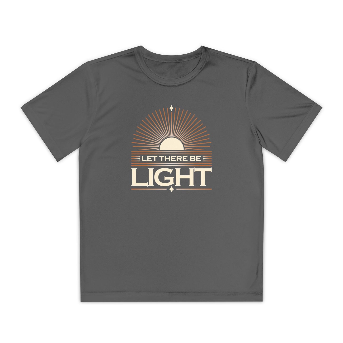 "Let There Be Light" Unisex Youth Competitor Tee - The Shield of Light