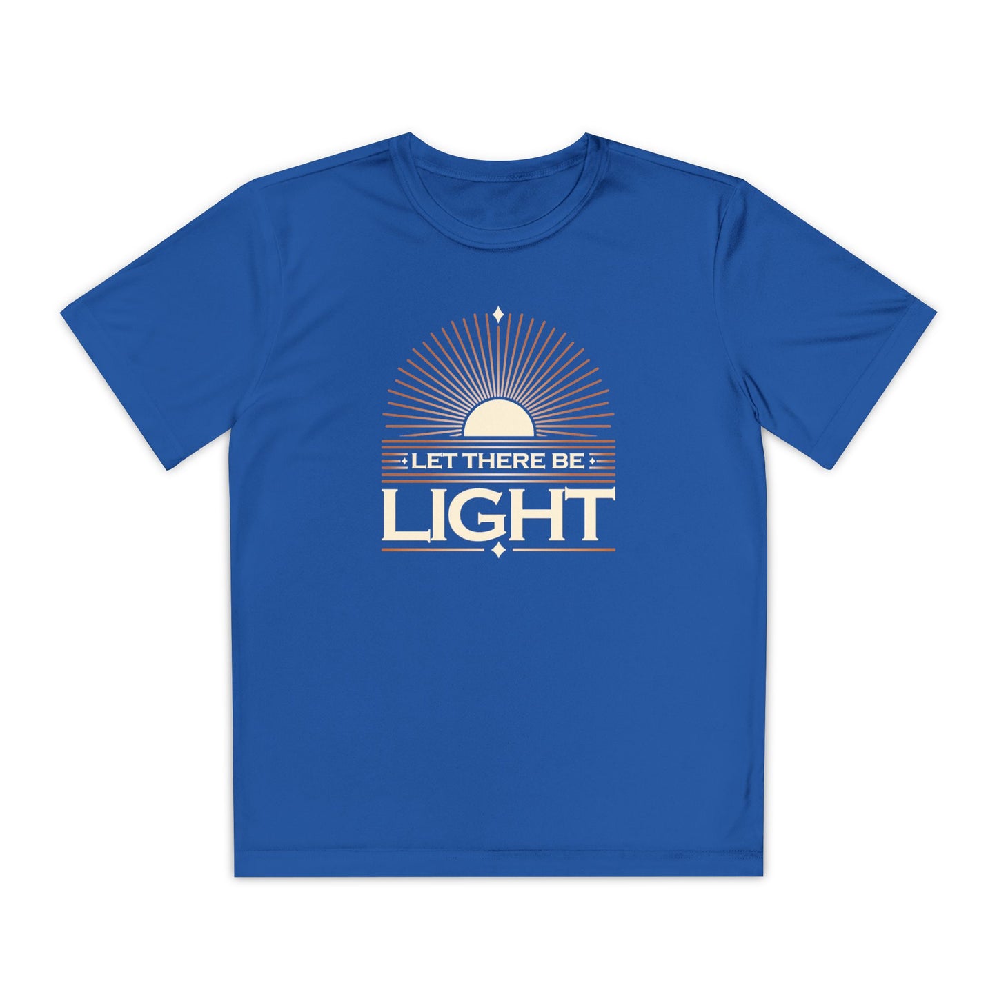 "Let There Be Light" Unisex Youth Competitor Tee - The Shield of Light