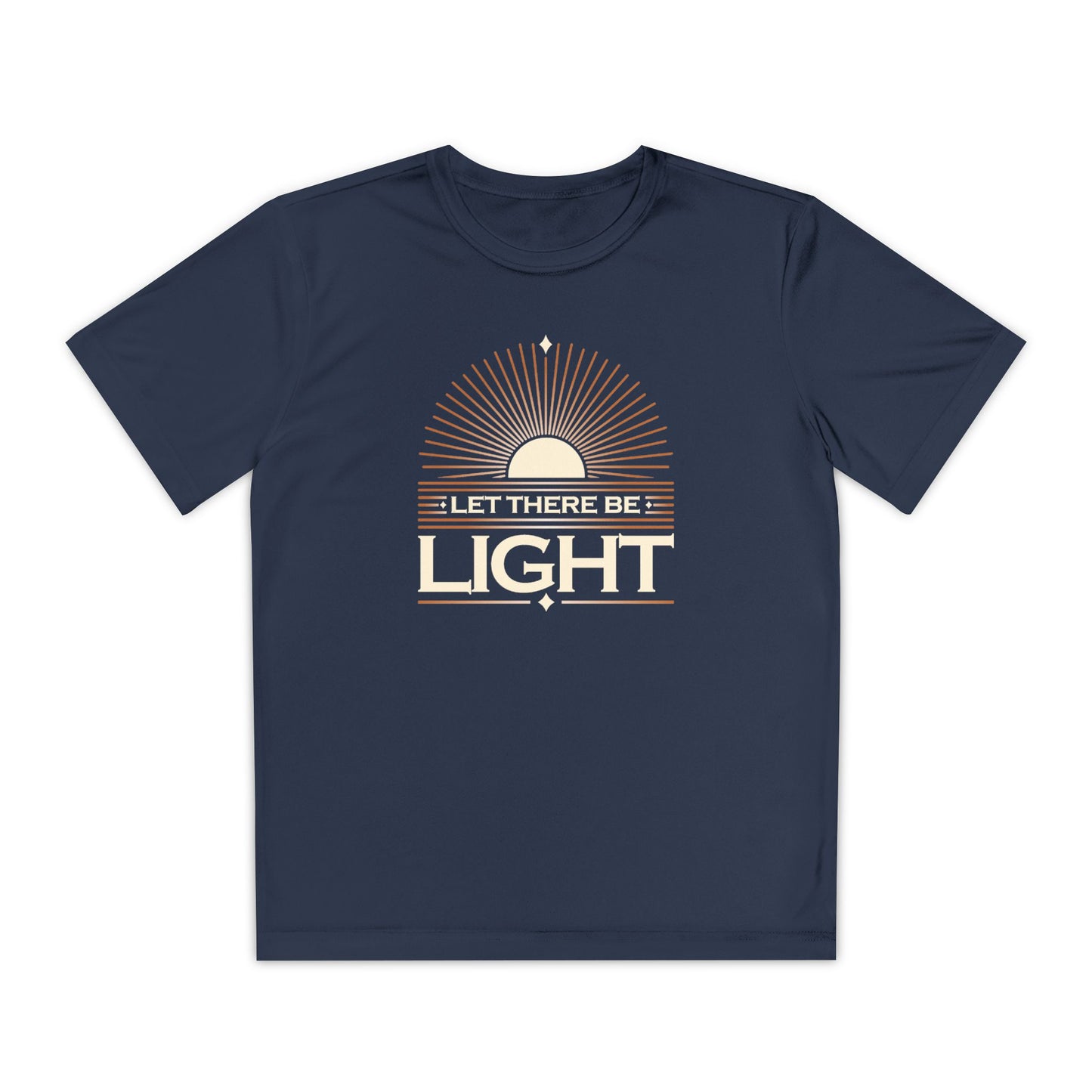 "Let There Be Light" Unisex Youth Competitor Tee - The Shield of Light