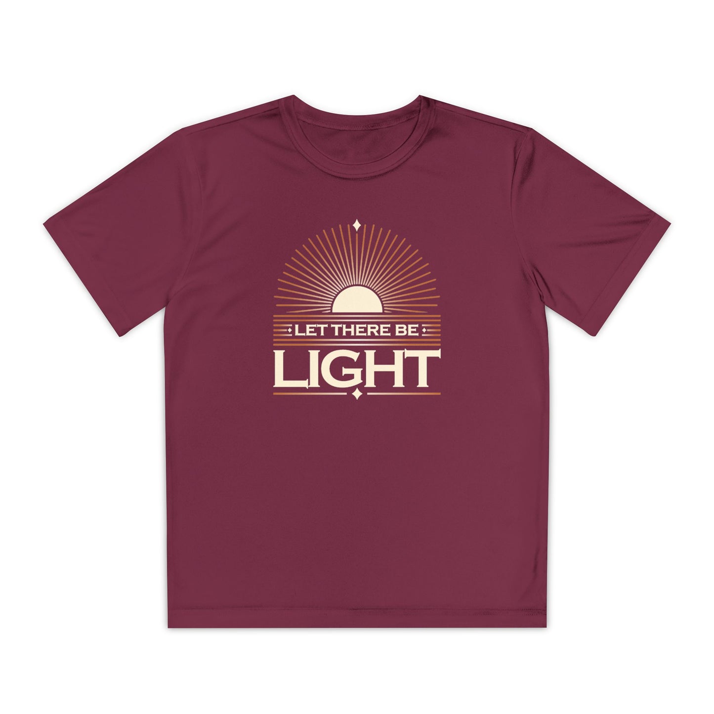 "Let There Be Light" Unisex Youth Competitor Tee - The Shield of Light