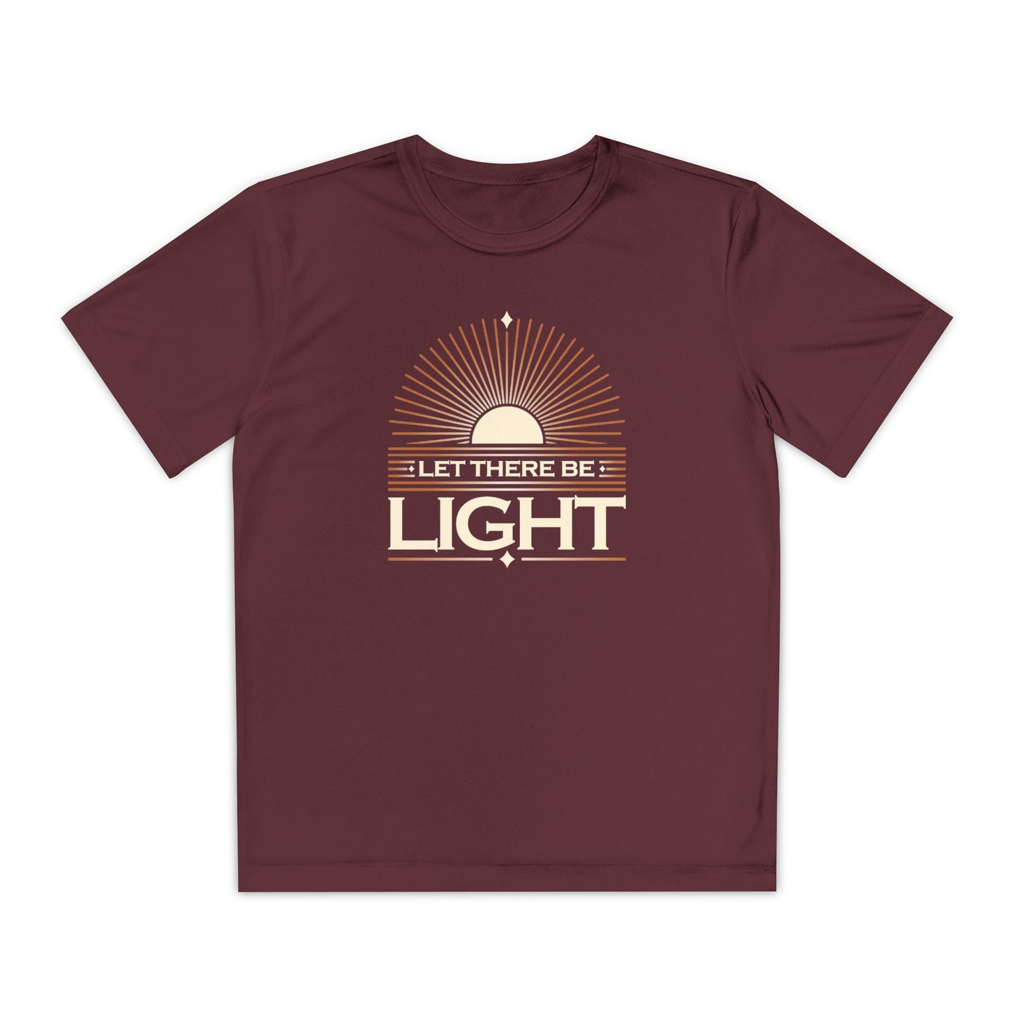 "Let There Be Light" Unisex Youth Competitor Tee - The Shield of Light