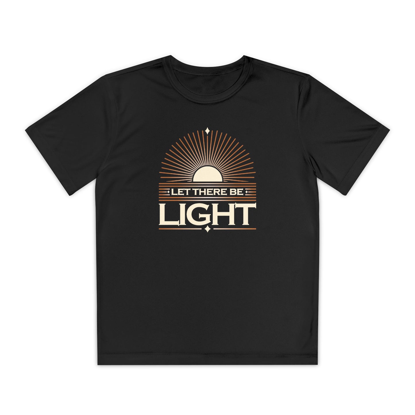 "Let There Be Light" Unisex Youth Competitor Tee - The Shield of Light